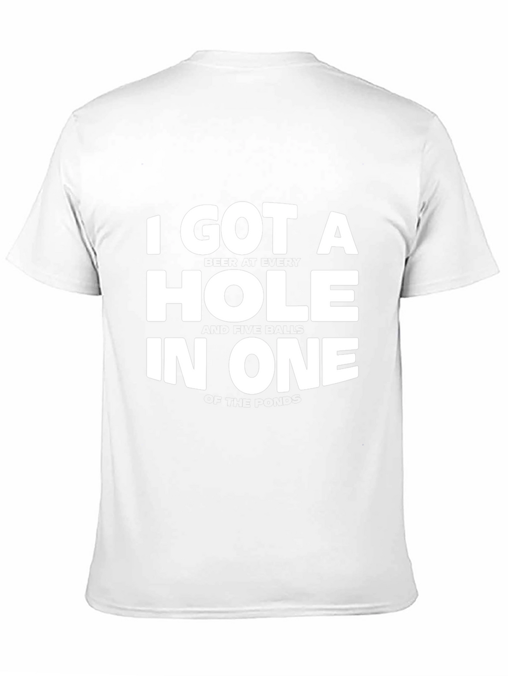 Hole In One Graphic Tee - Golf Lovers T-Shirt