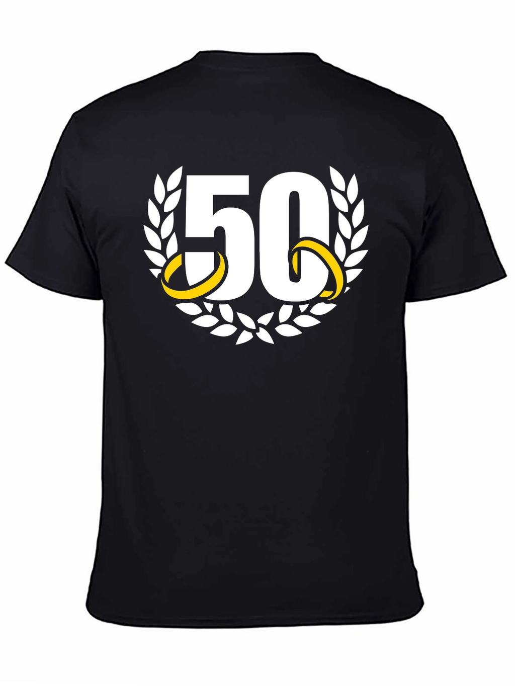 50th Anniversary Graphic Tee - Black