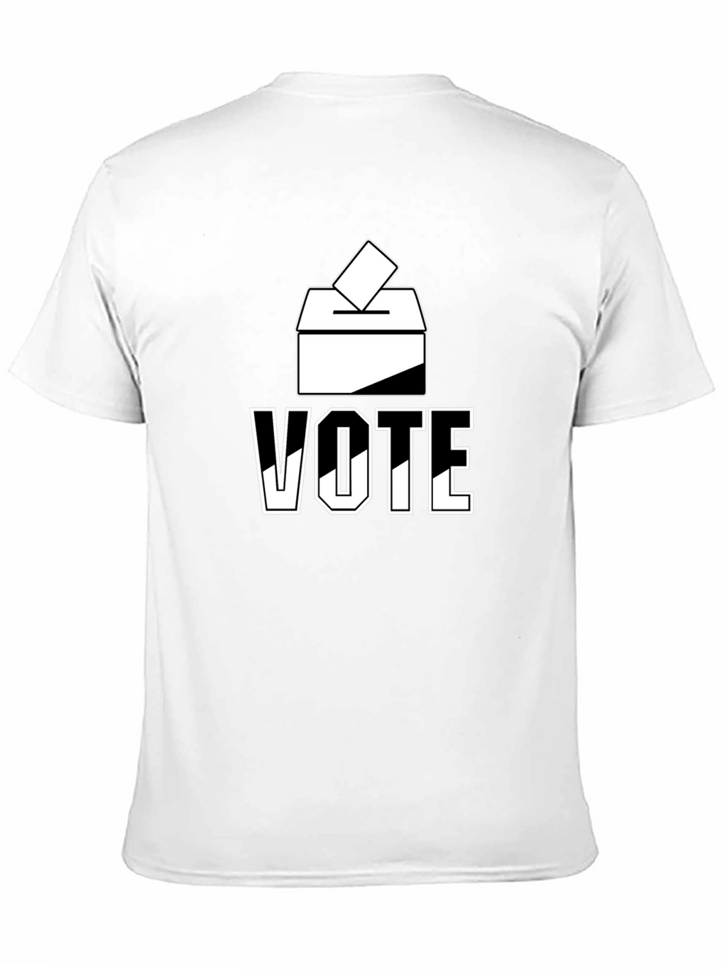 Vote Graphic T-Shirt - Black Political Statement Tee