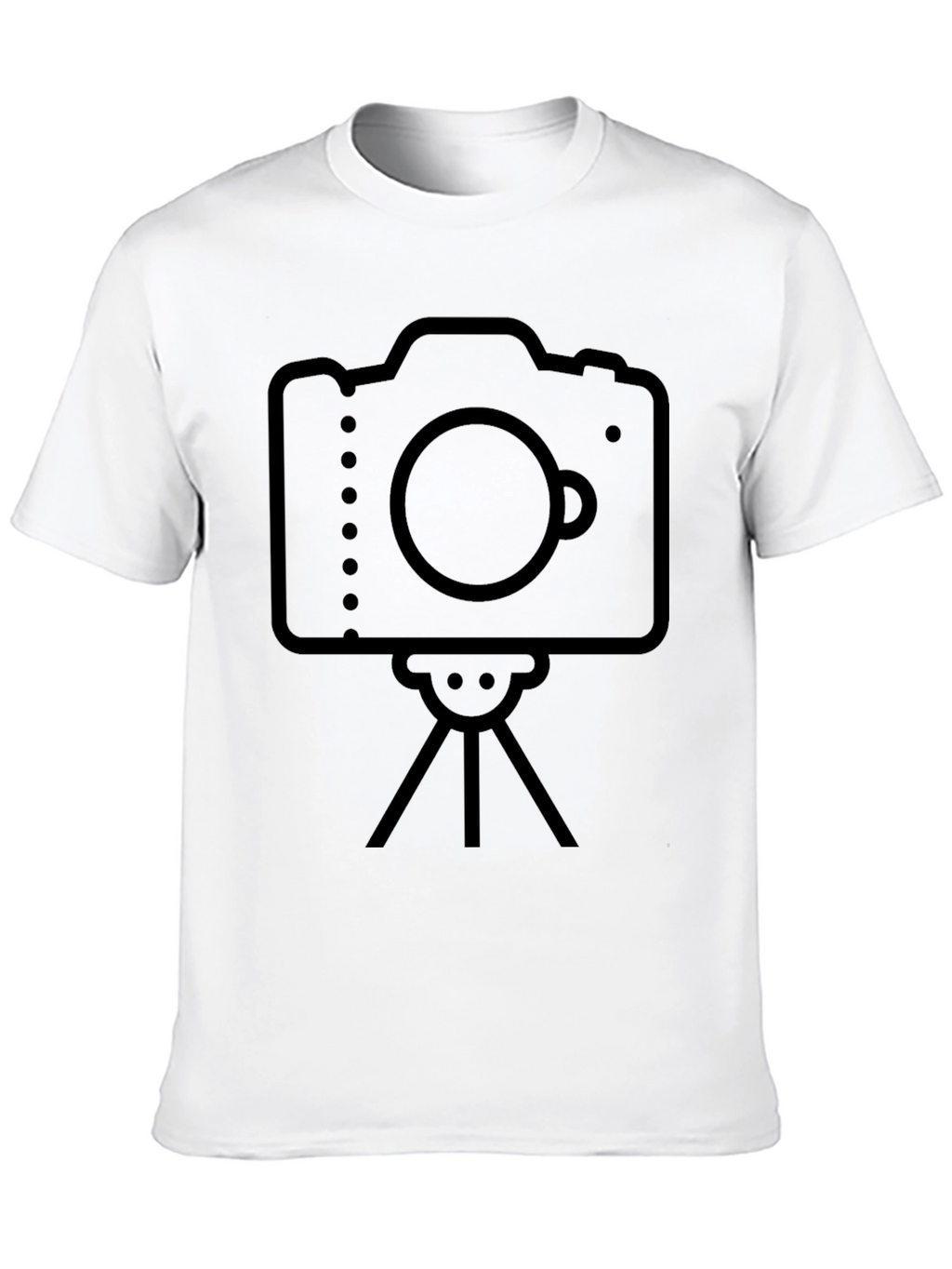 Camera Graphic Black T-Shirt