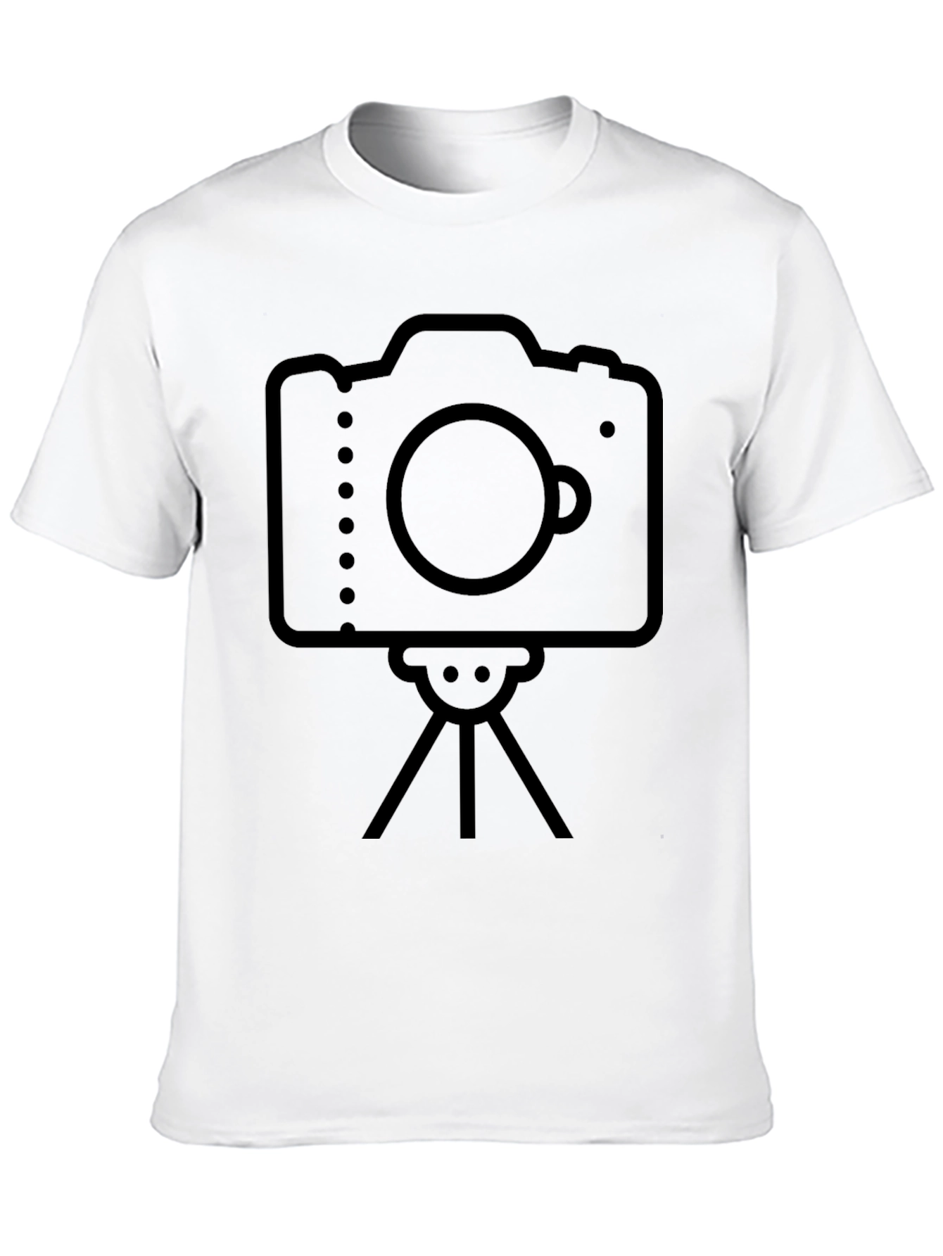 Camera Graphic Black T-Shirt