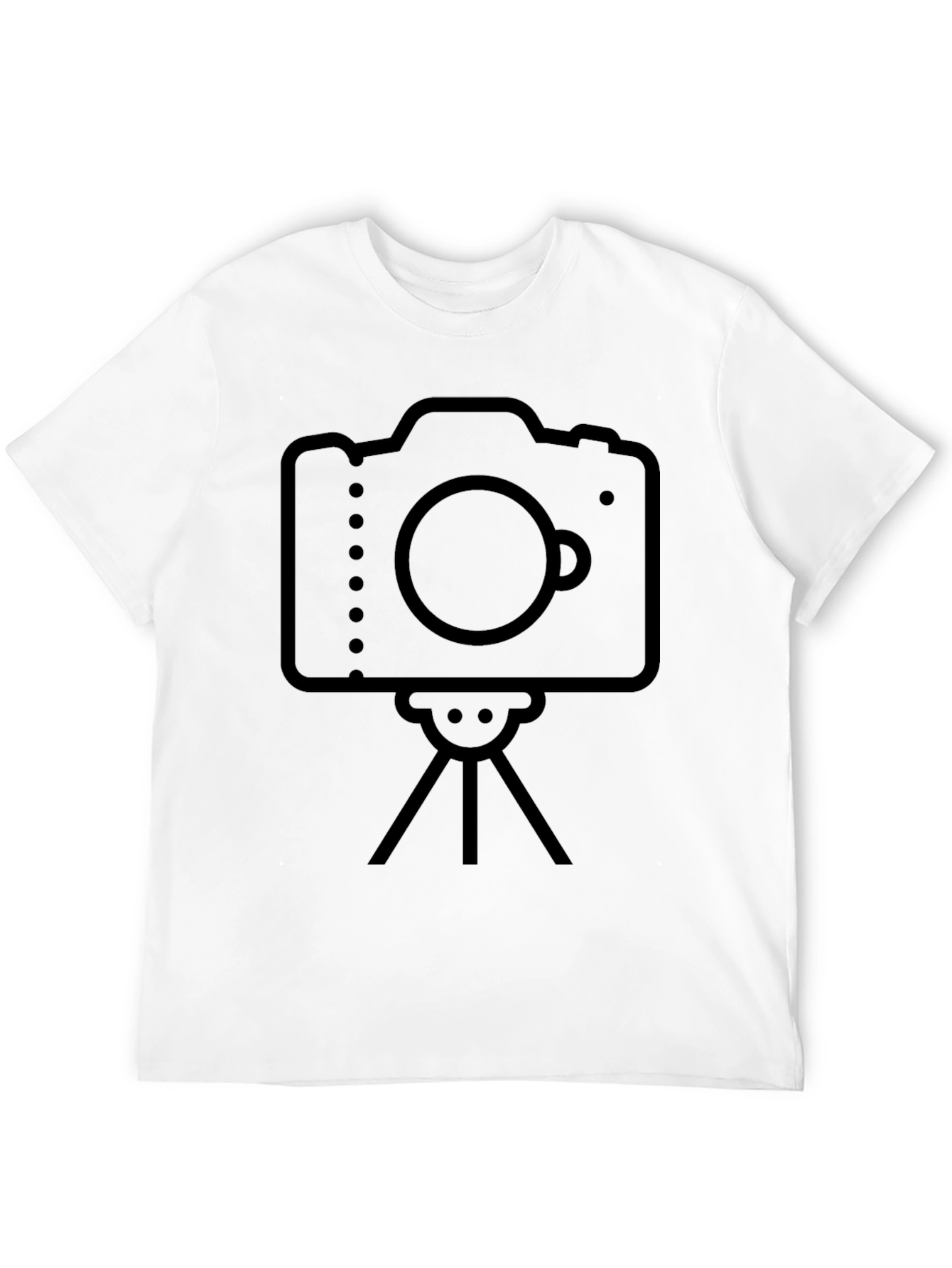 Camera Graphic Black T-Shirt