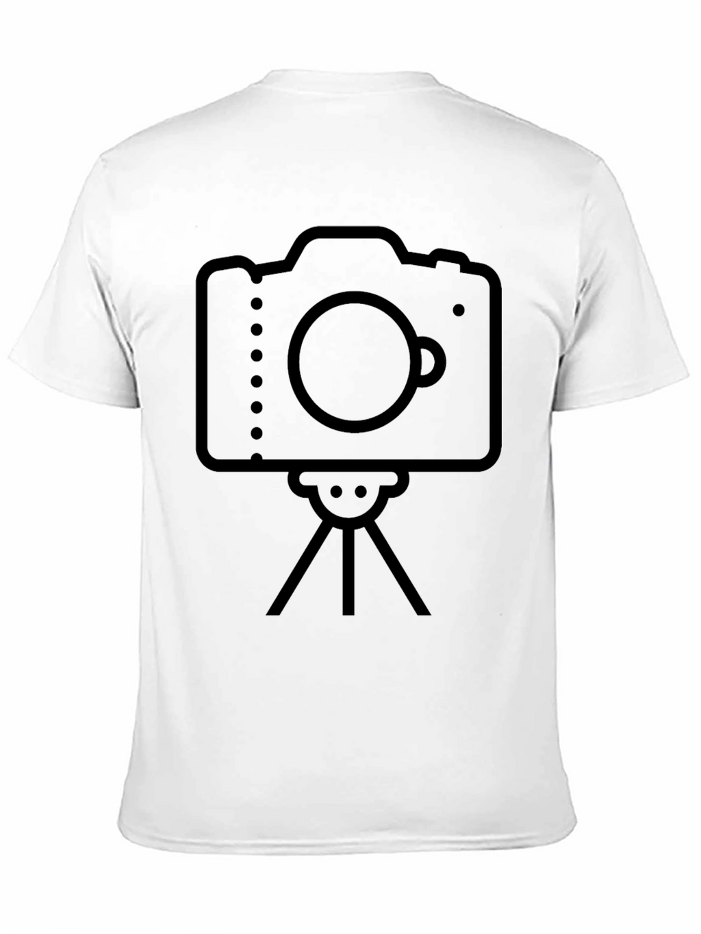 Camera Graphic Black T-Shirt