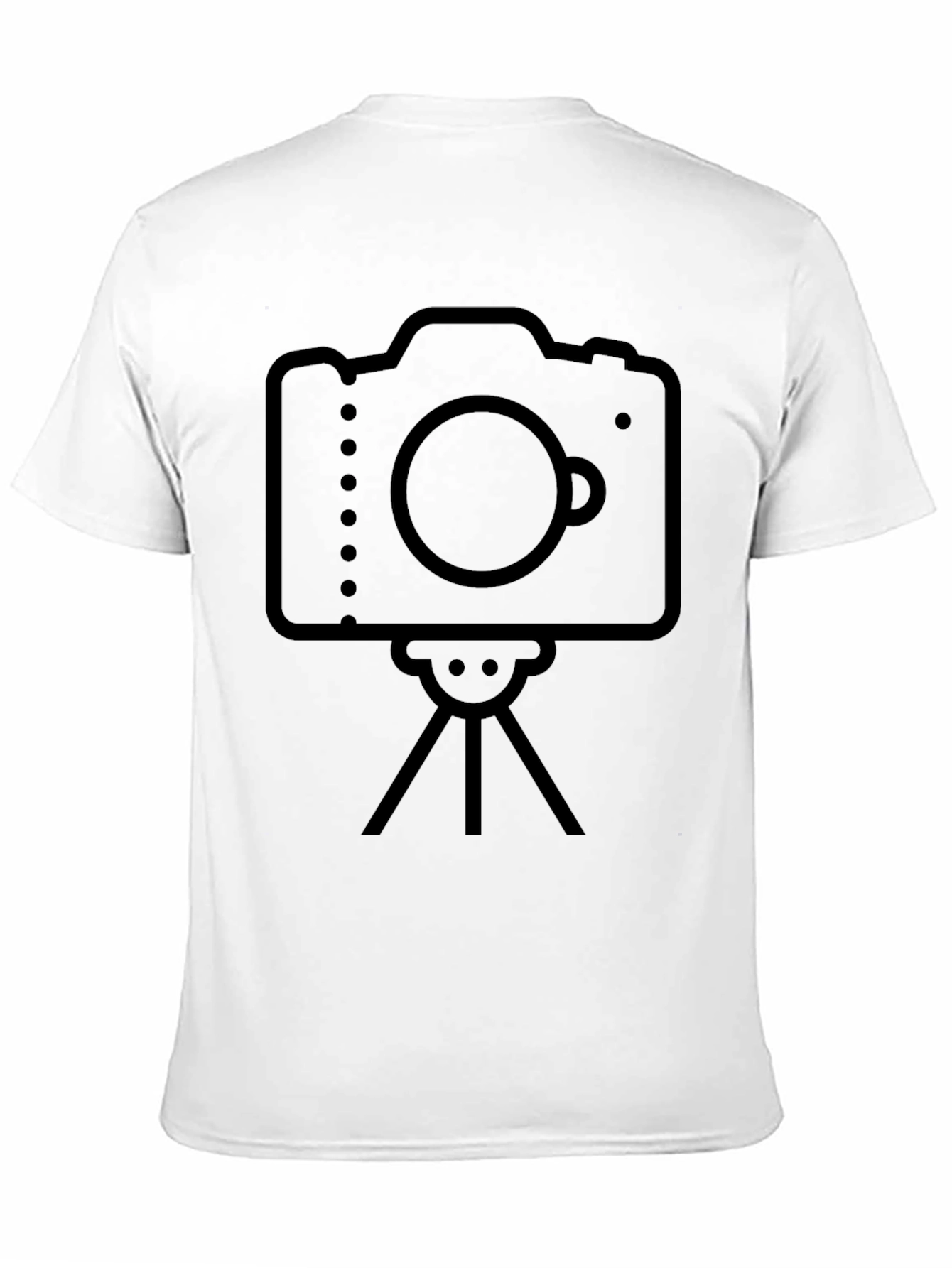 Camera Graphic Black T-Shirt