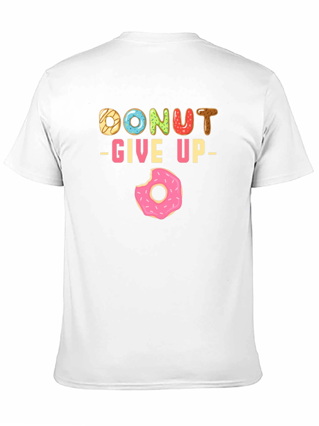 Donut Give Up Graphic Tee