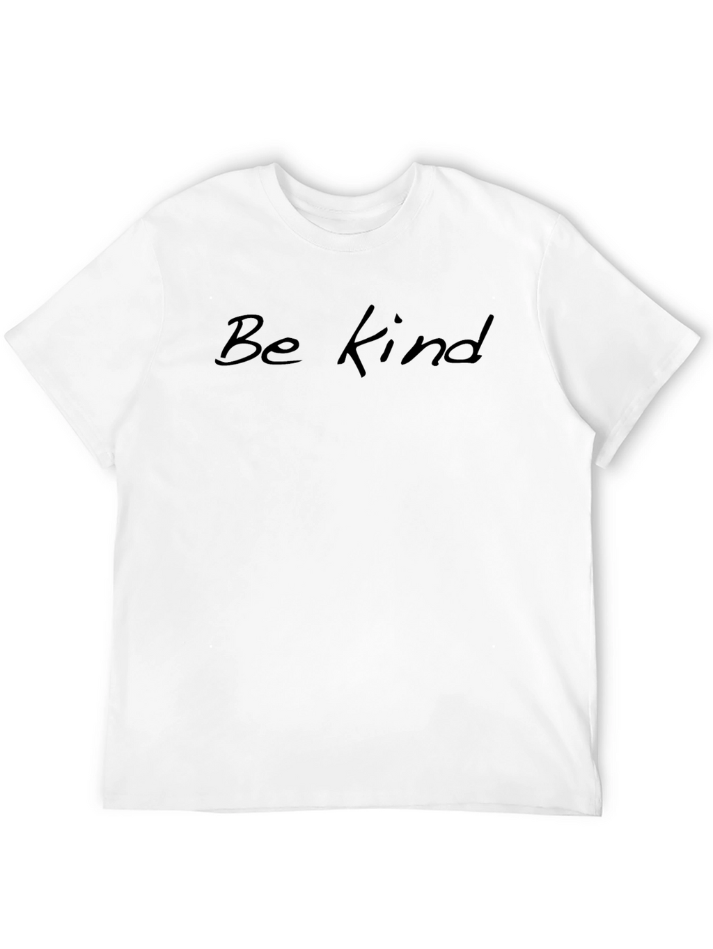 Be Kind Tee - Soft Black Graphic T-Shirt