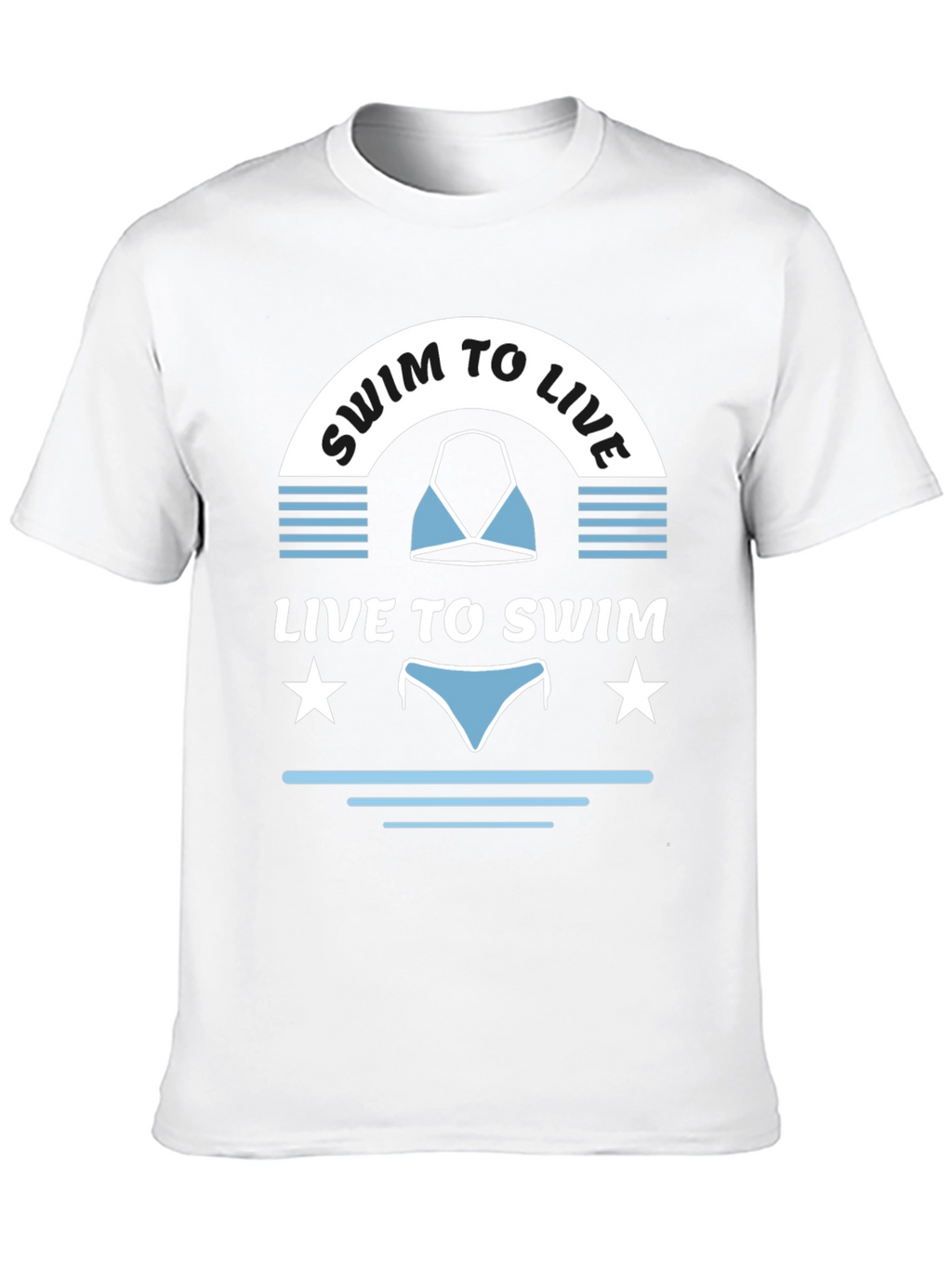 Swim to Live Graphic Tee
