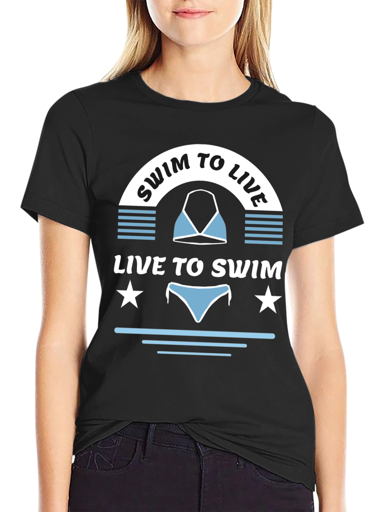 Swim to Live Graphic Tee