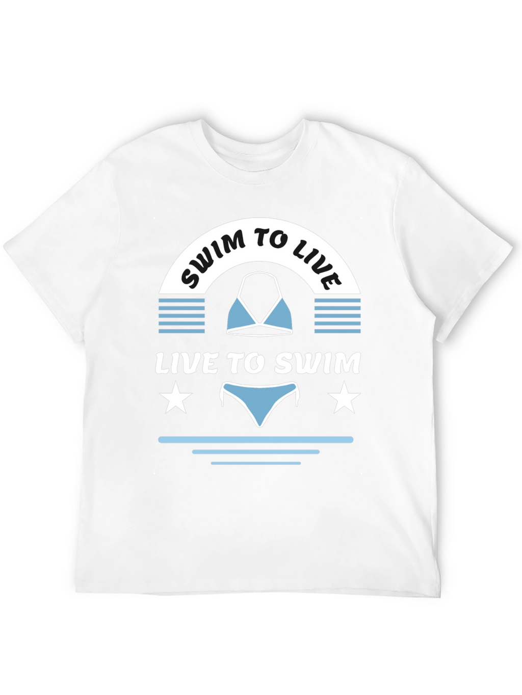 Swim to Live Graphic Tee
