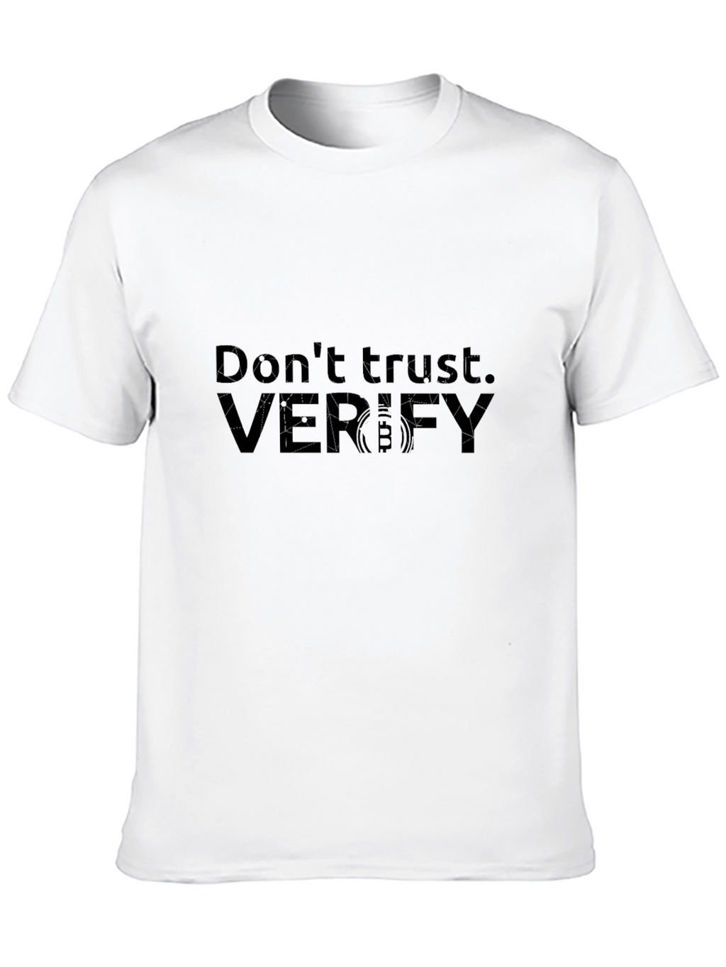 Dont Trust Verify Bitcoin T-Shirt - Crypto Tee