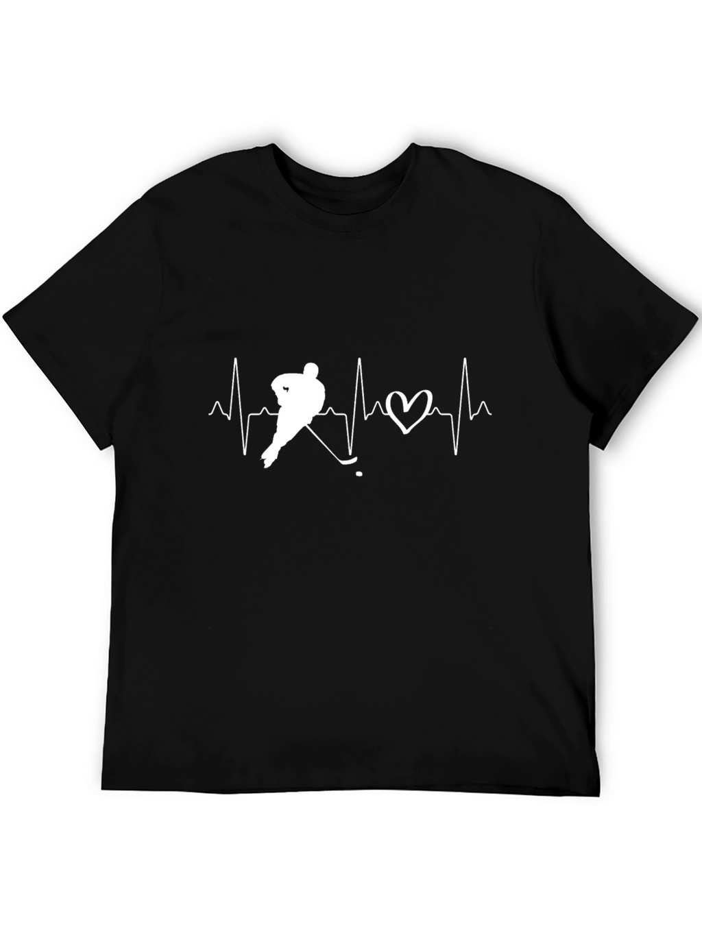 Hockey Heartbeat T-Shirt - Passion On Display