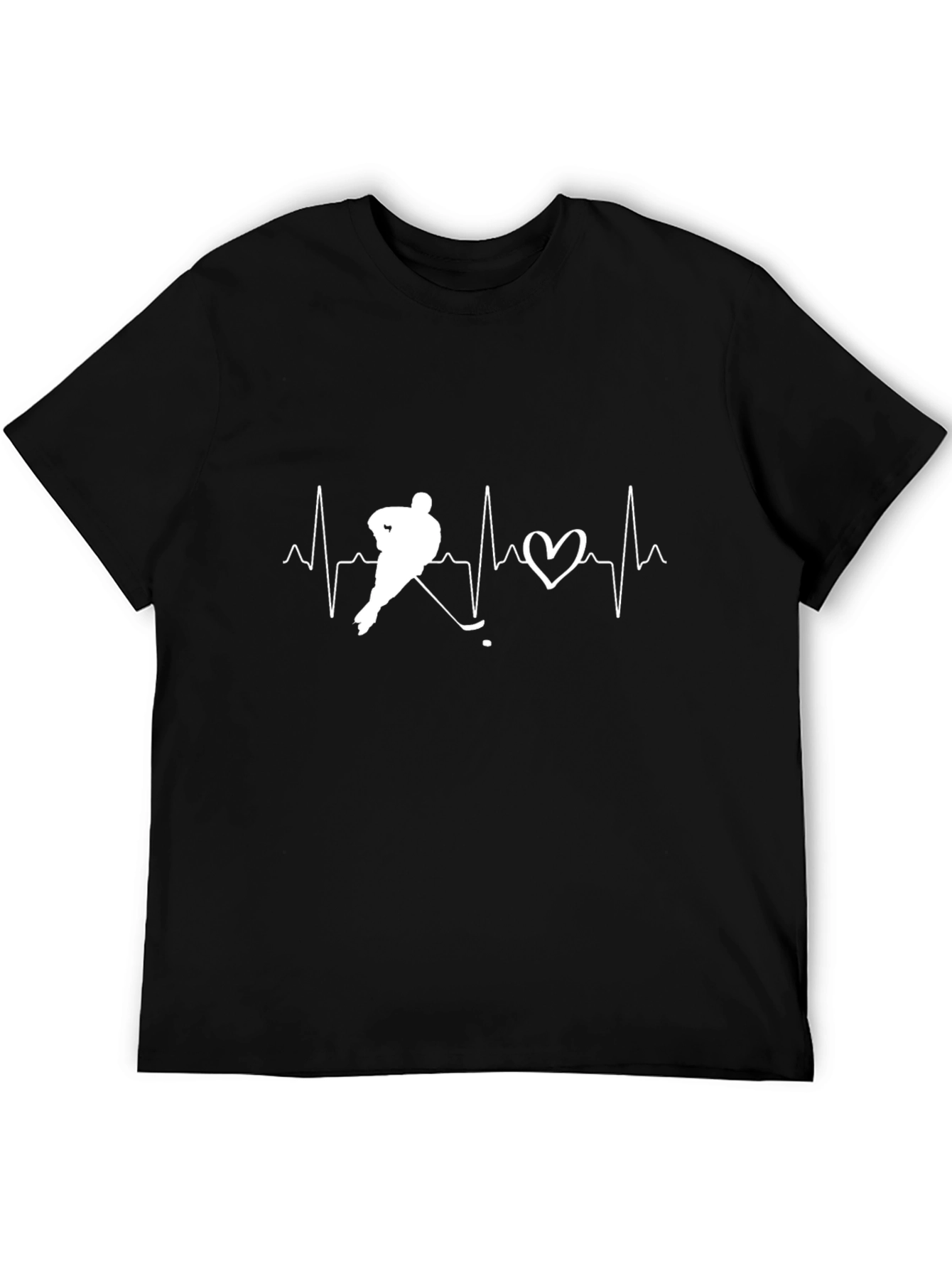 Hockey Heartbeat T-Shirt - Passion On Display