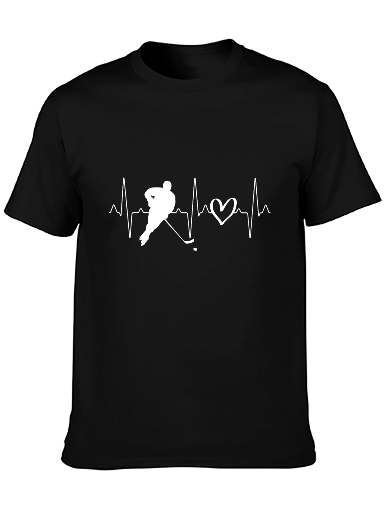 Hockey Heartbeat T-Shirt - Passion On Display