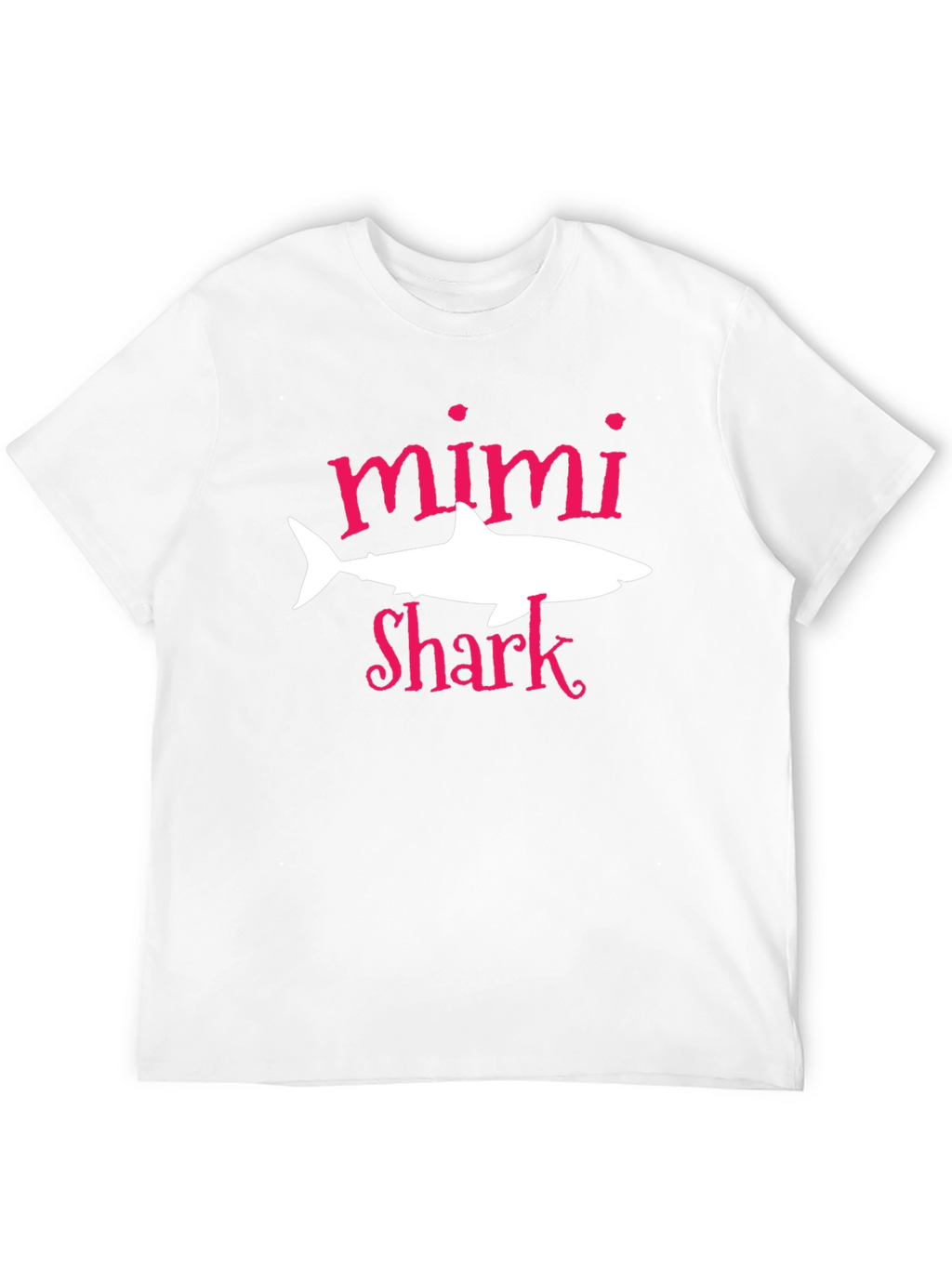 Mimi Shark Graphic Tee - Black Cotton T-Shirt