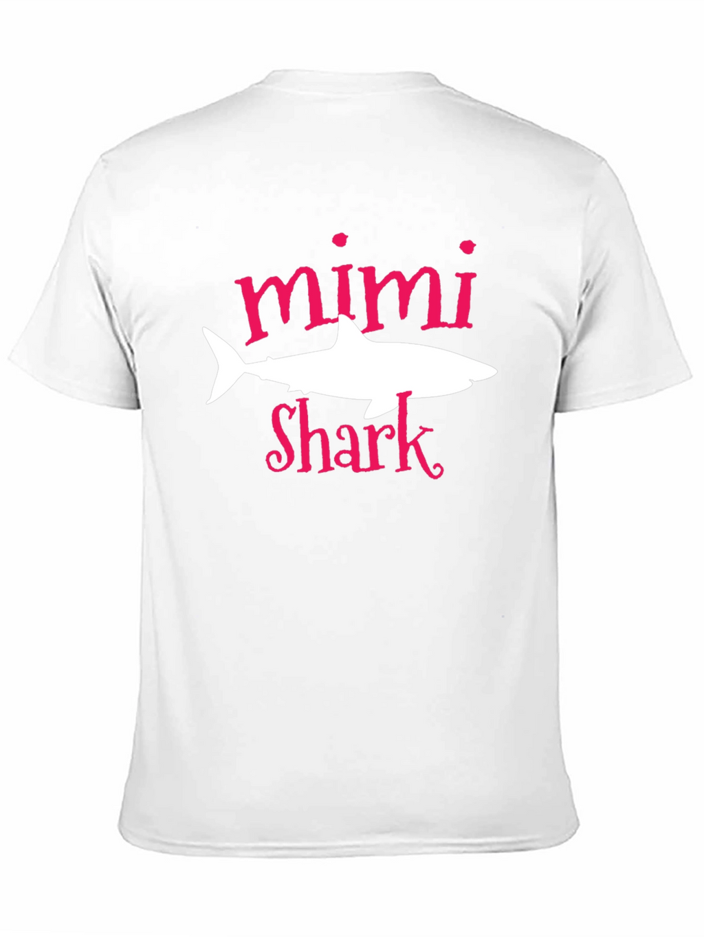 Mimi Shark Graphic Tee - Black Cotton T-Shirt