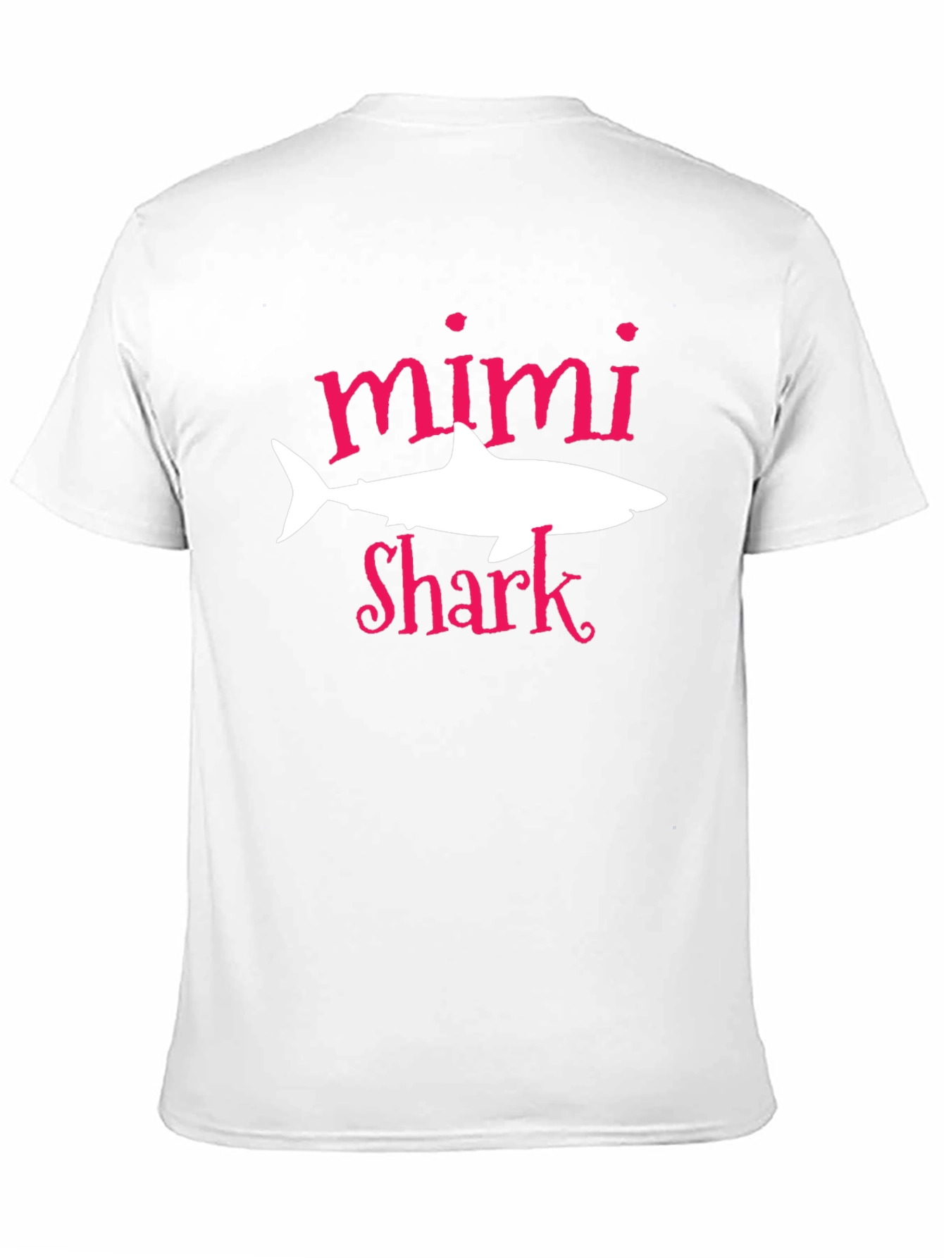 Mimi Shark Graphic Tee - Black Cotton T-Shirt