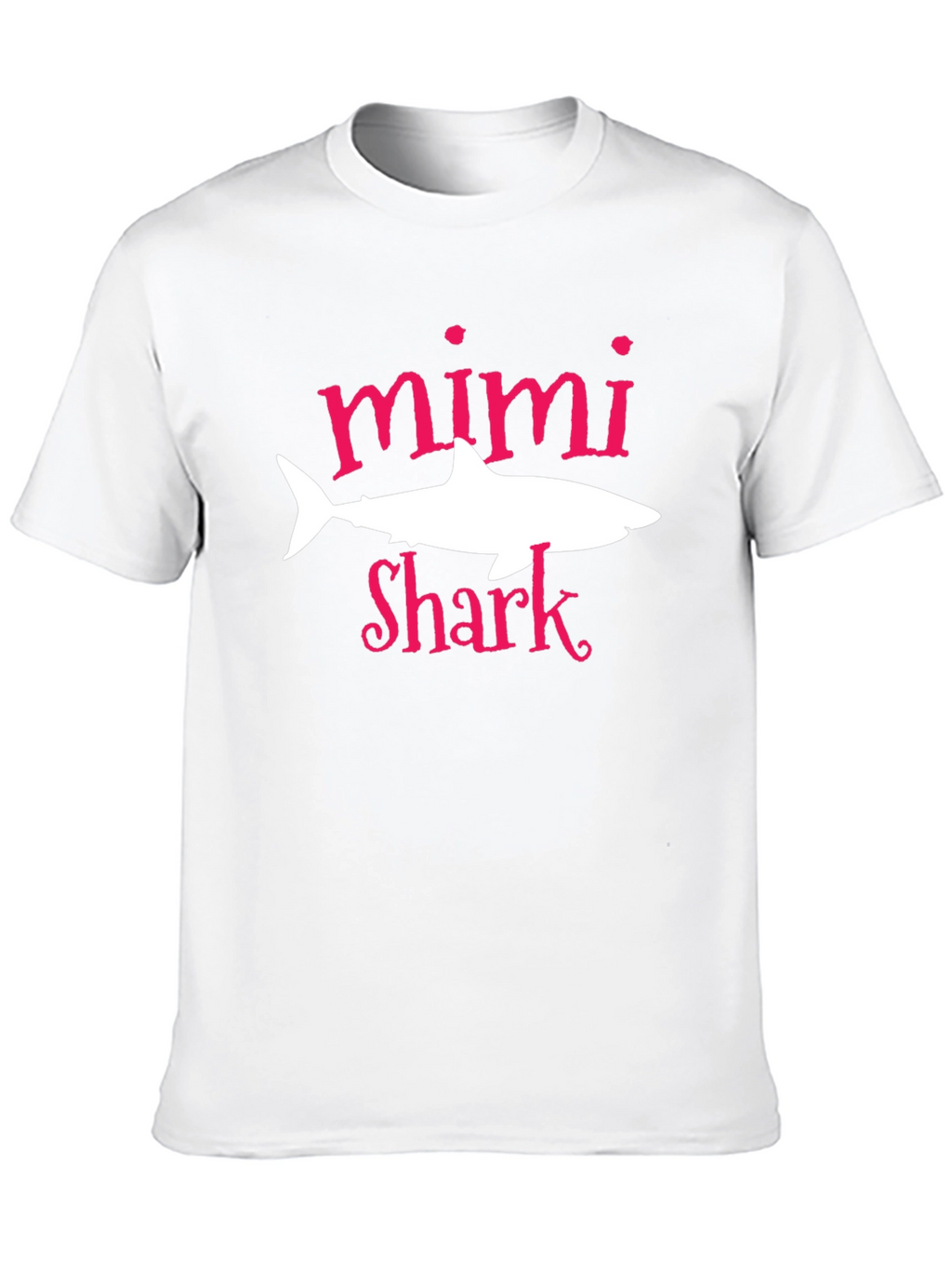 Mimi Shark Graphic Tee - Black Cotton T-Shirt