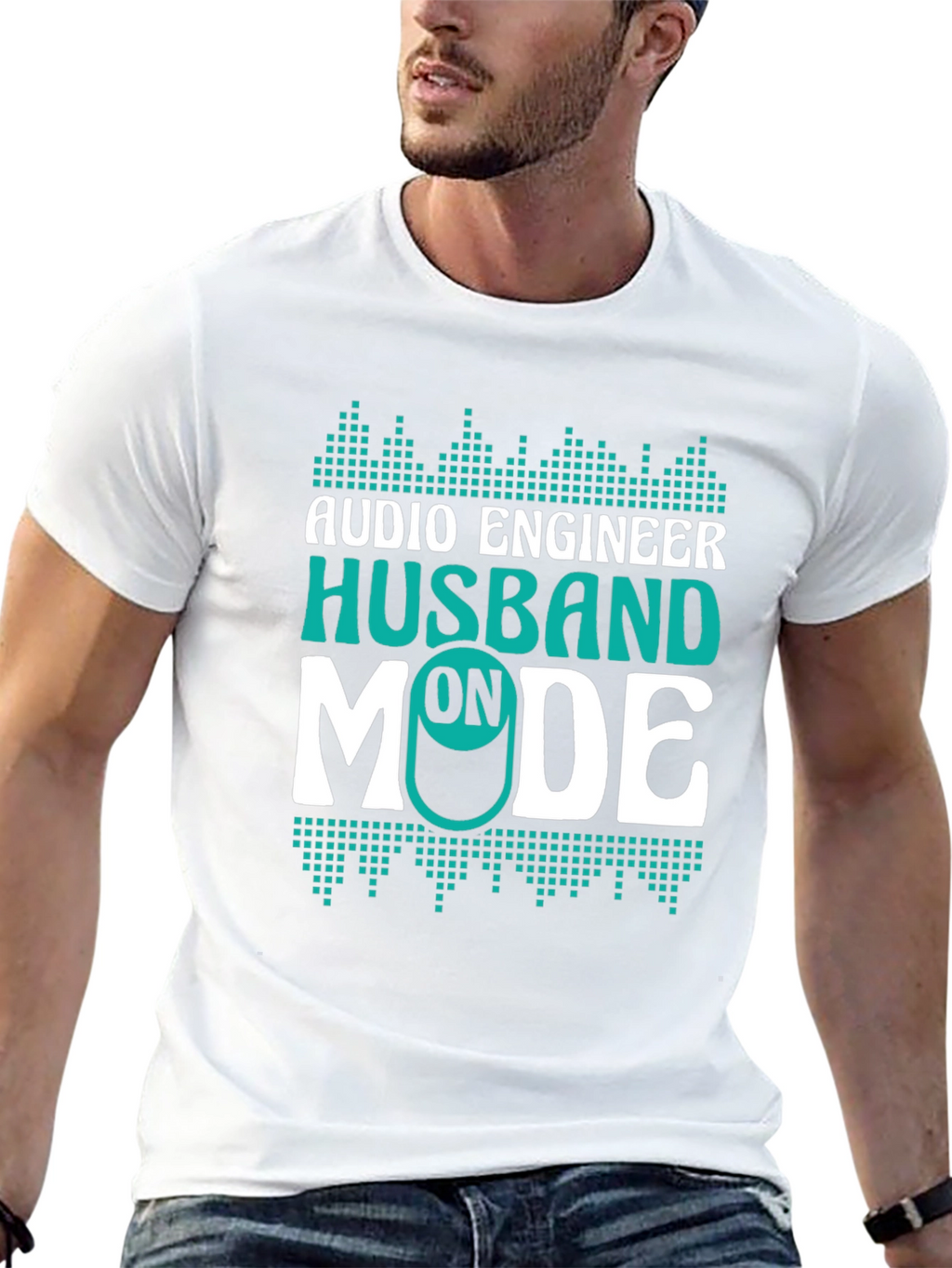 Audio Engineer Husband T-Shirt