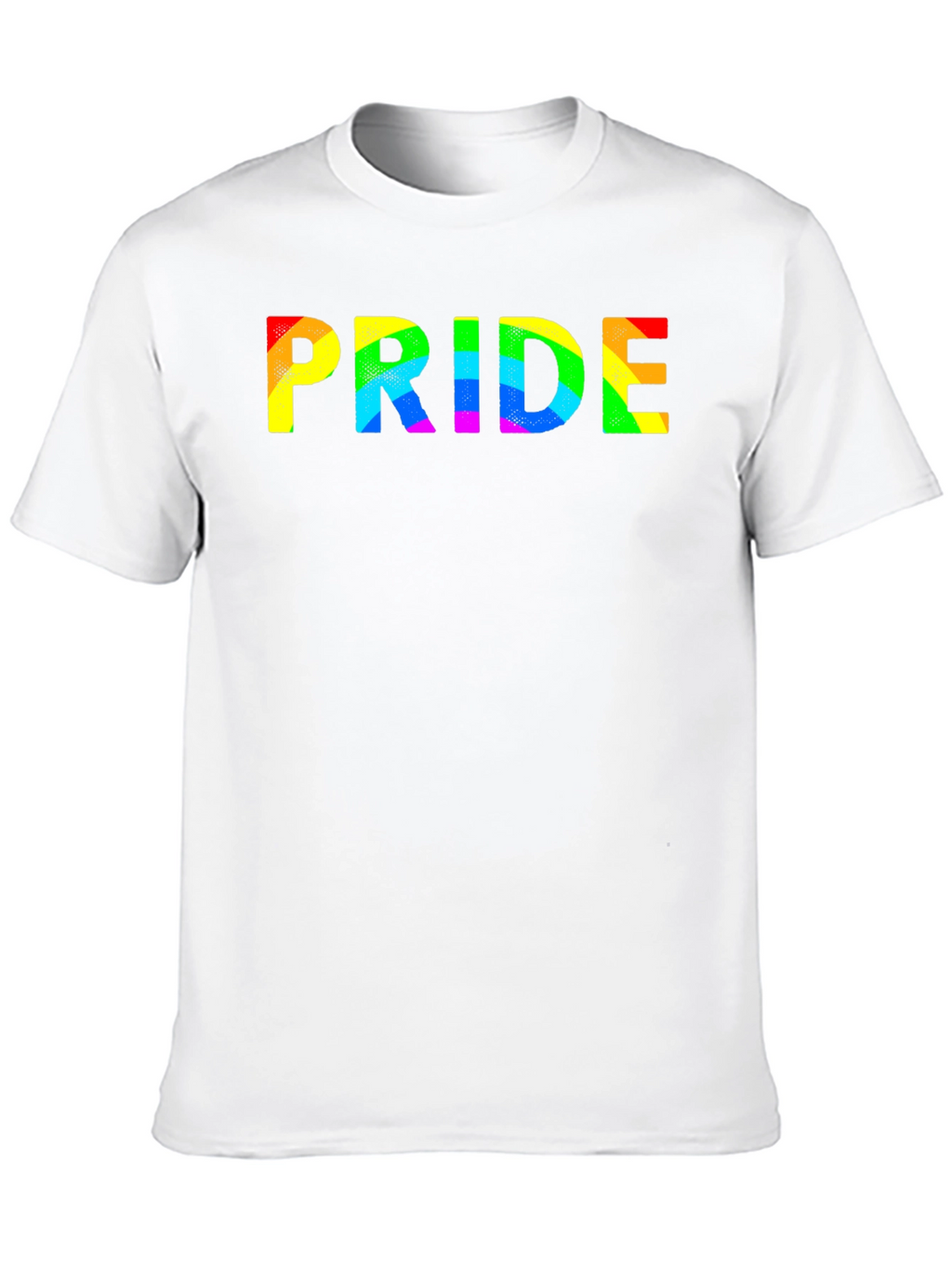 Pride Rainbow Graphic Black T-Shirt