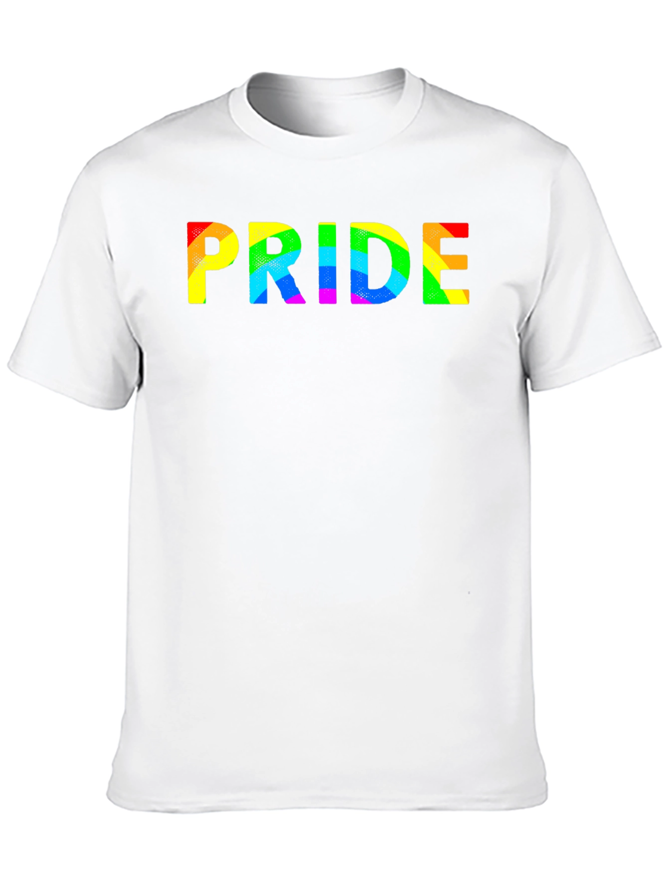 Pride Rainbow Graphic Black T-Shirt