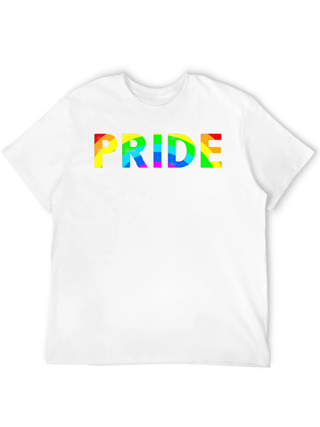 Pride Rainbow Graphic Black T-Shirt