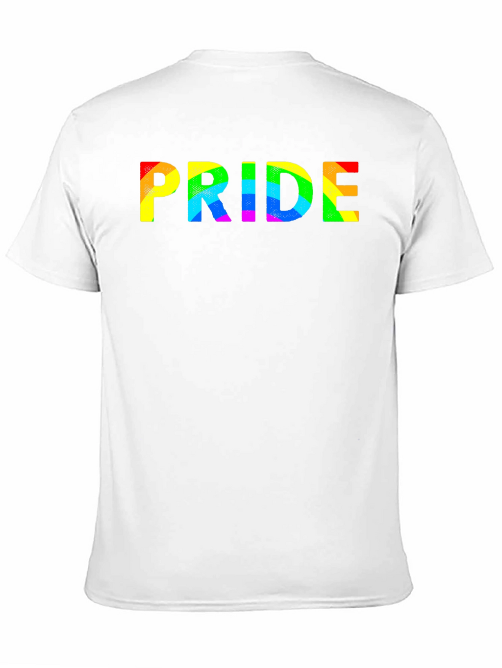 Pride Rainbow Graphic Black T-Shirt