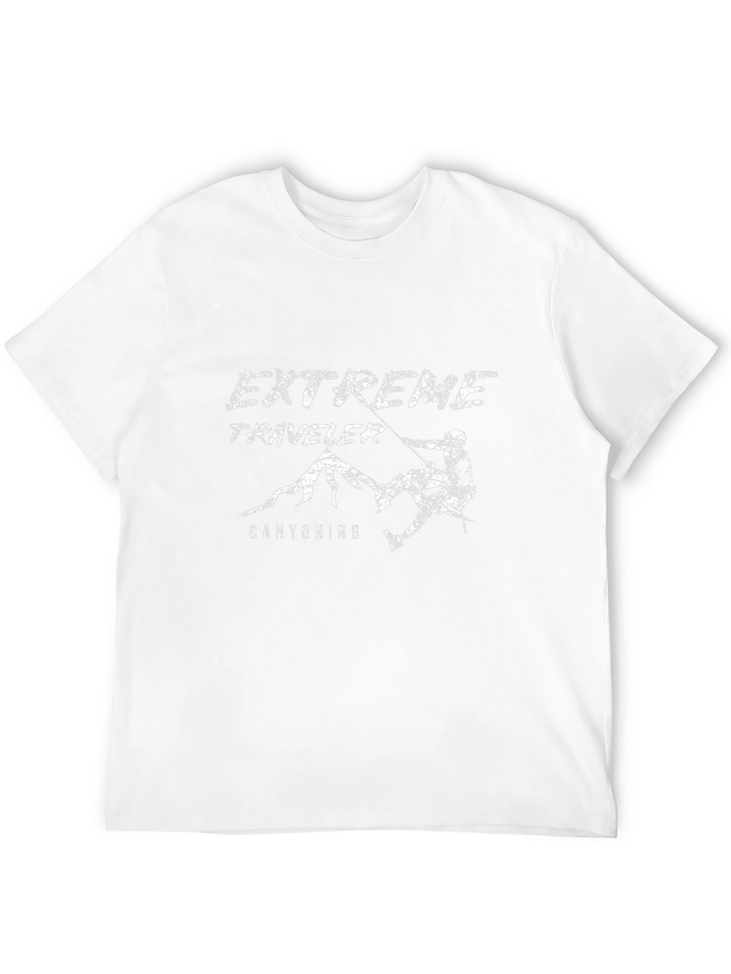 Extreme Traveler Canyoning Black T-Shirt