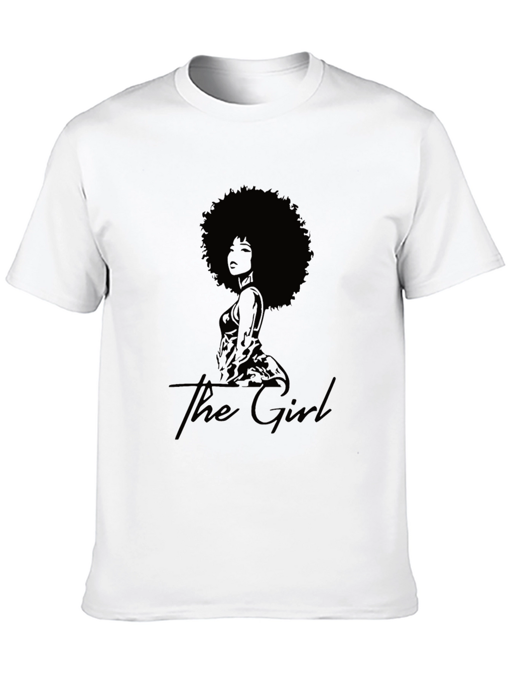 The Girl T-Shirt - Stylish Graphic Tee