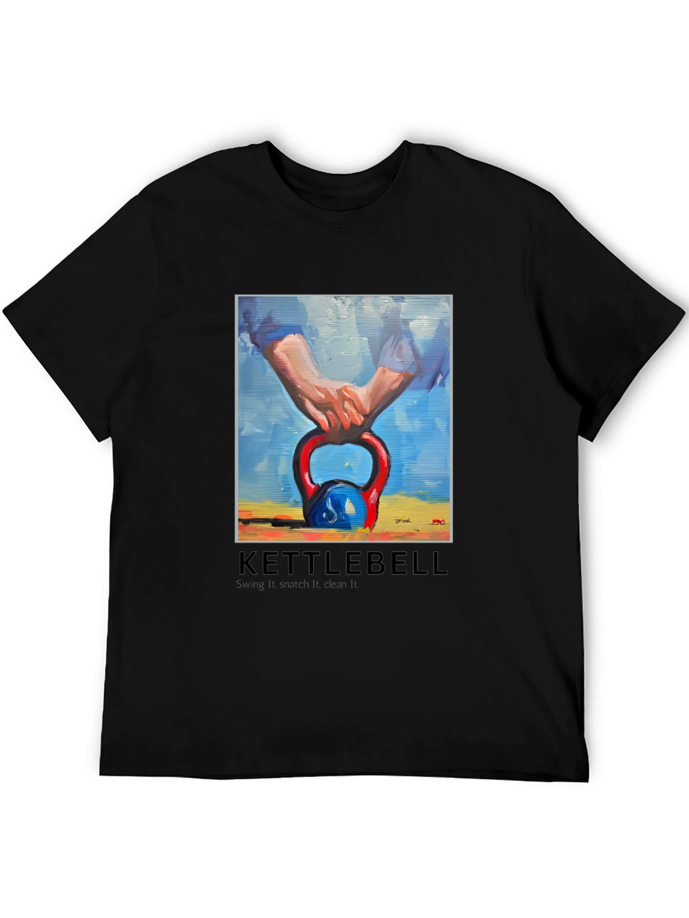 Kettlebell Graphic Tee - Swing It Love It!