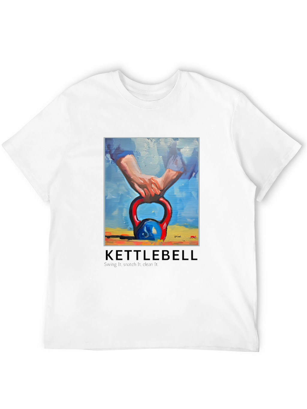 Kettlebell Graphic Tee - Swing It Love It!