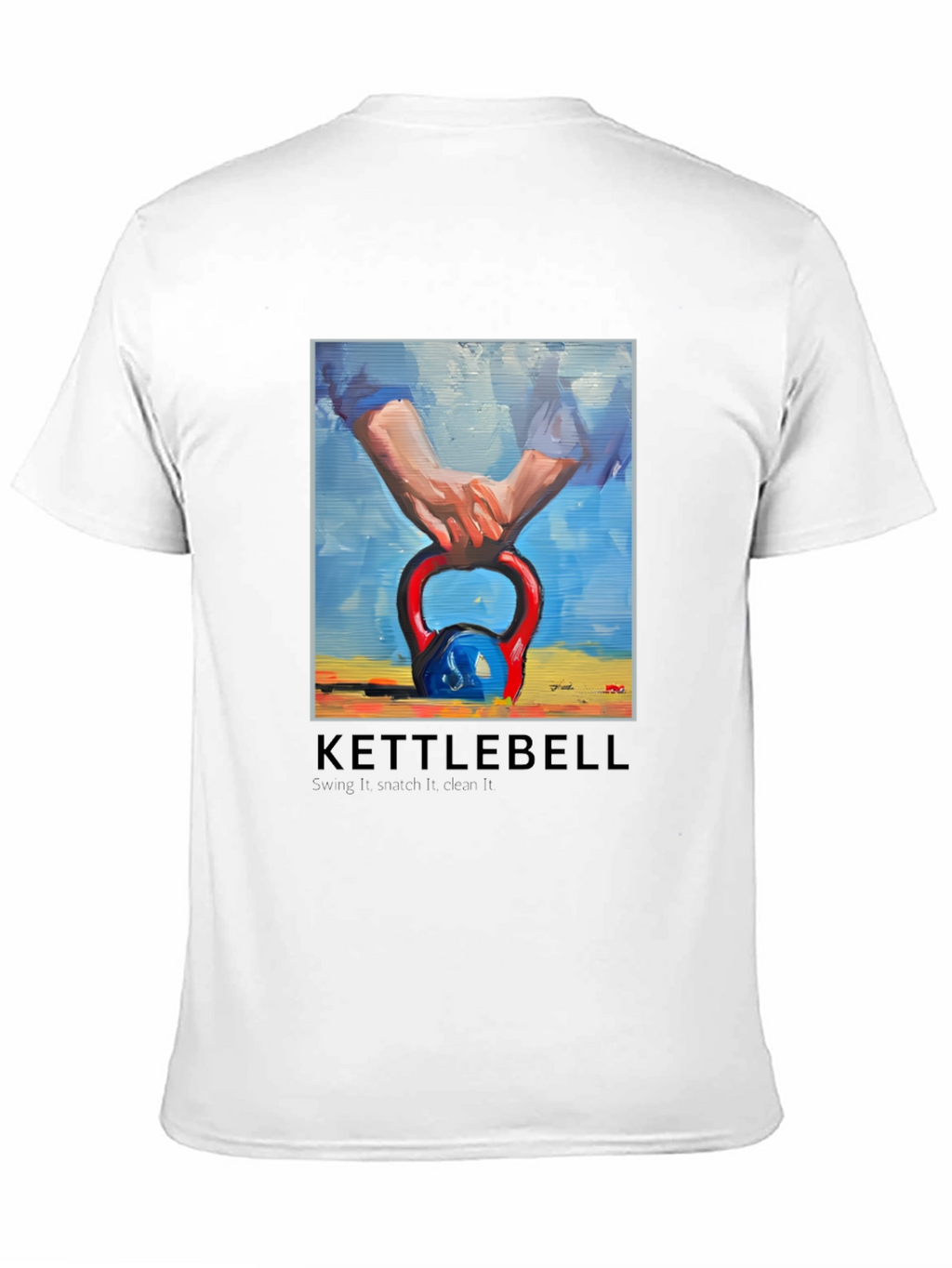 Kettlebell Graphic Tee - Swing It Love It!