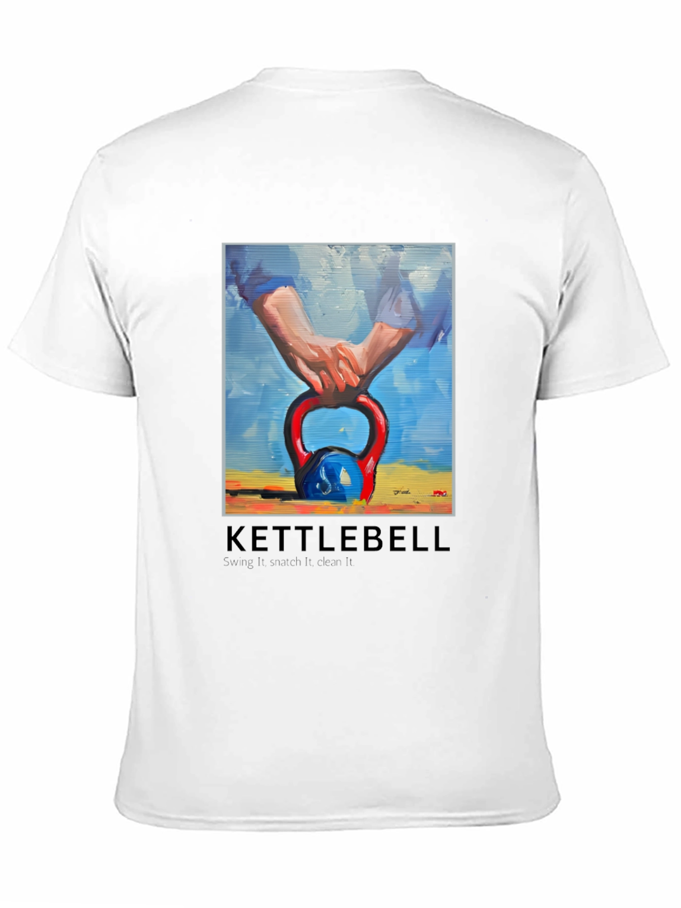 Kettlebell Graphic Tee - Swing It Love It!