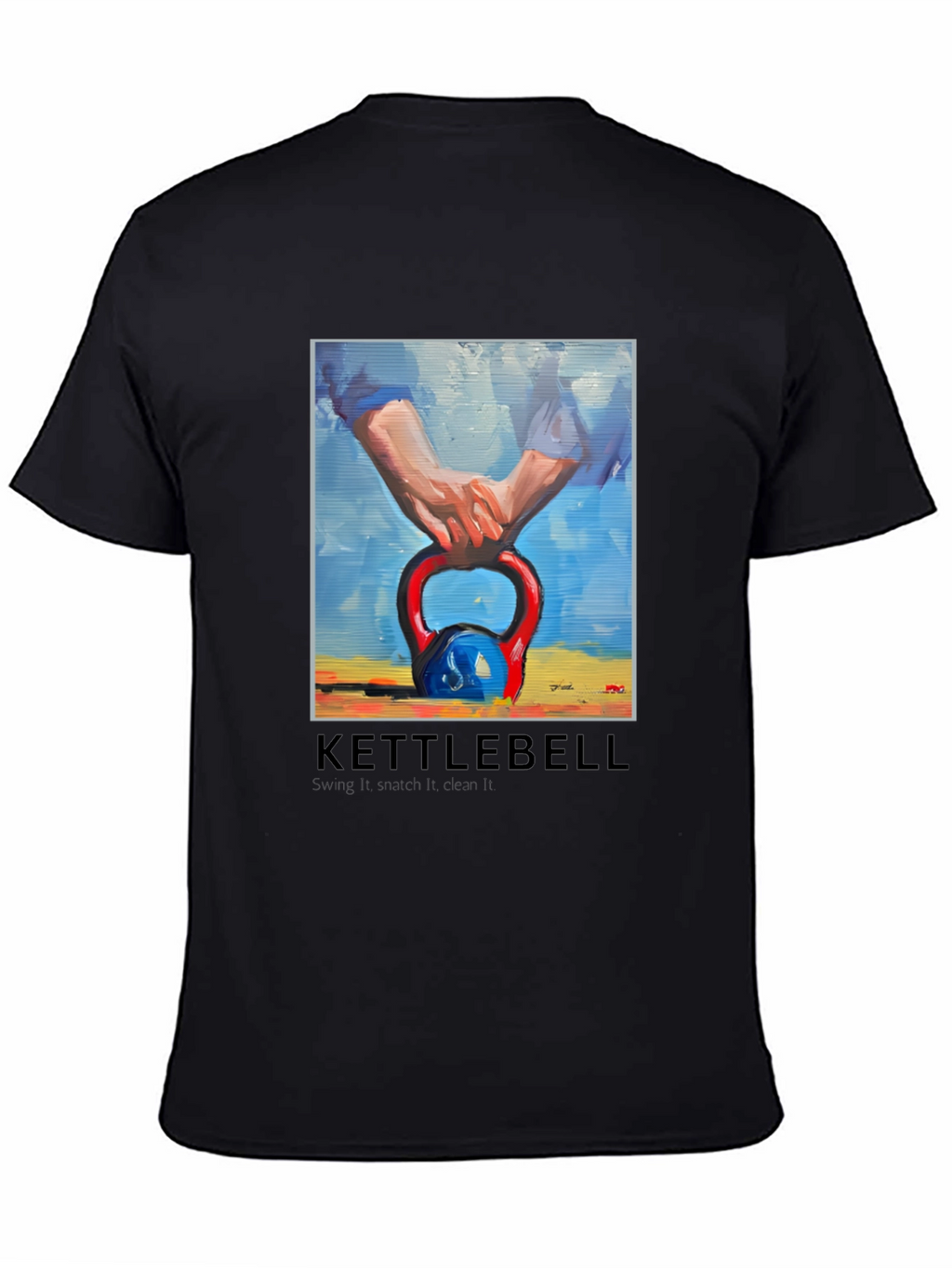 Kettlebell Graphic Tee - Swing It Love It!