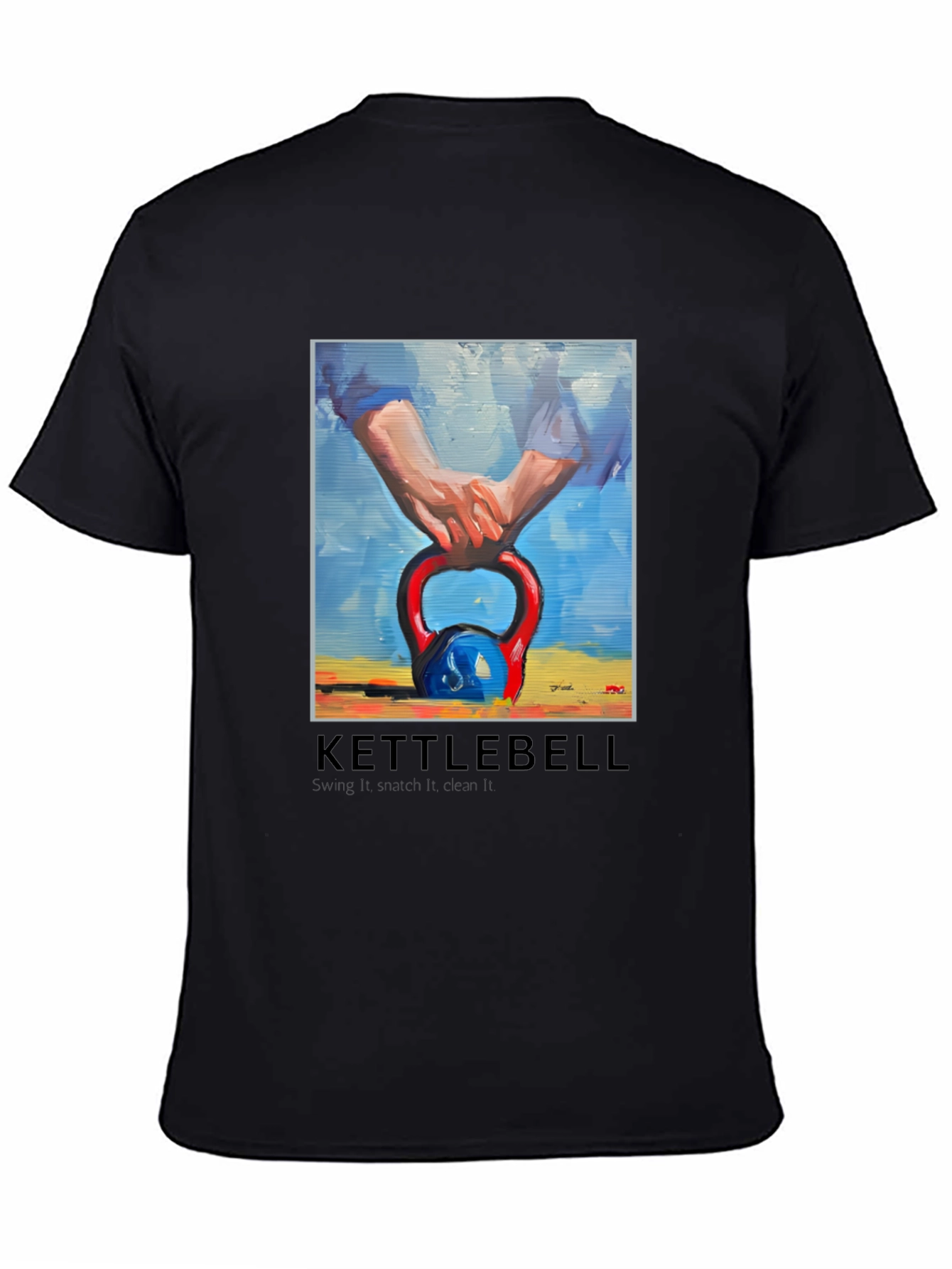 Kettlebell Graphic Tee - Swing It Love It!