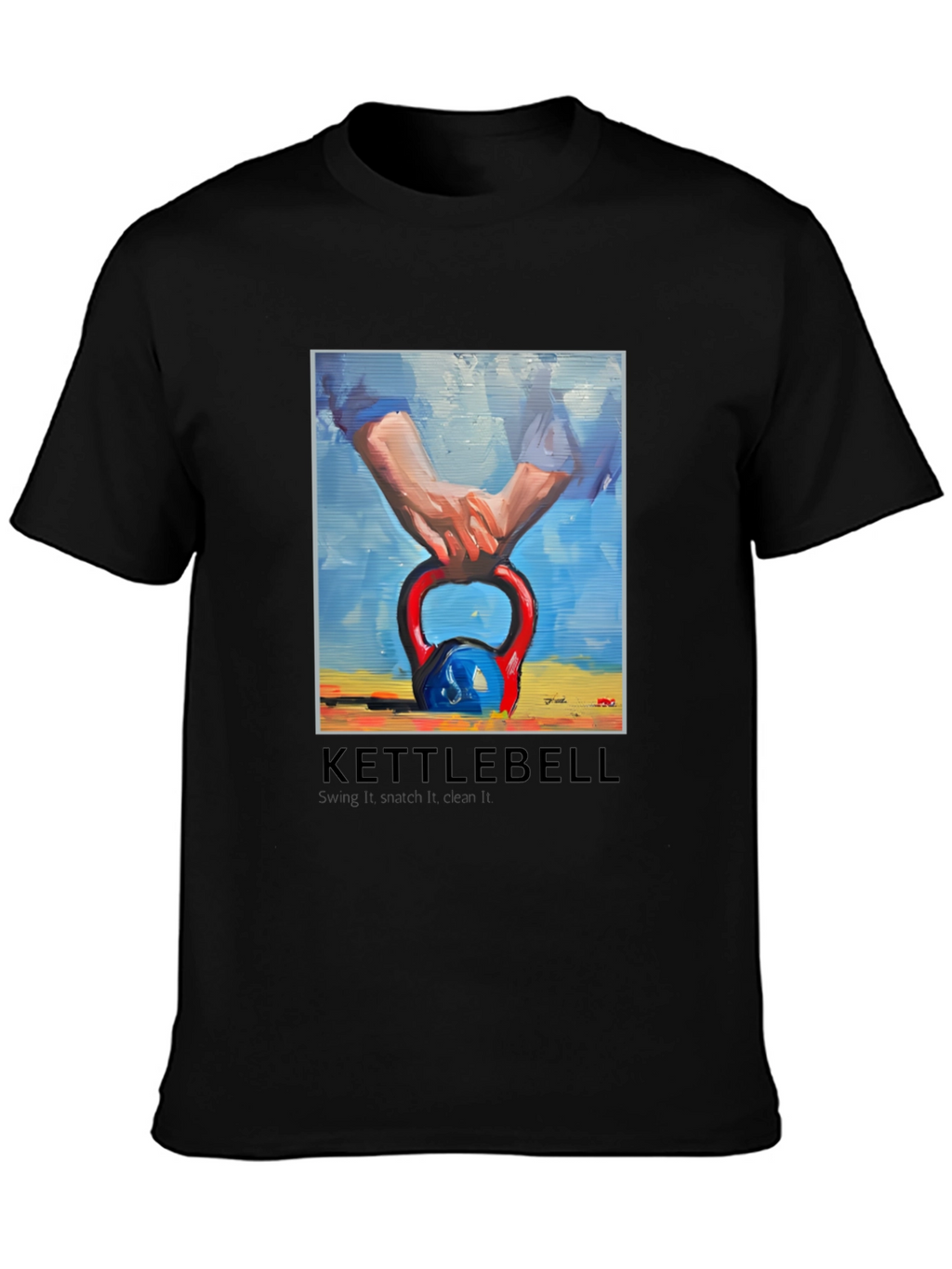Kettlebell Graphic Tee - Swing It Love It!