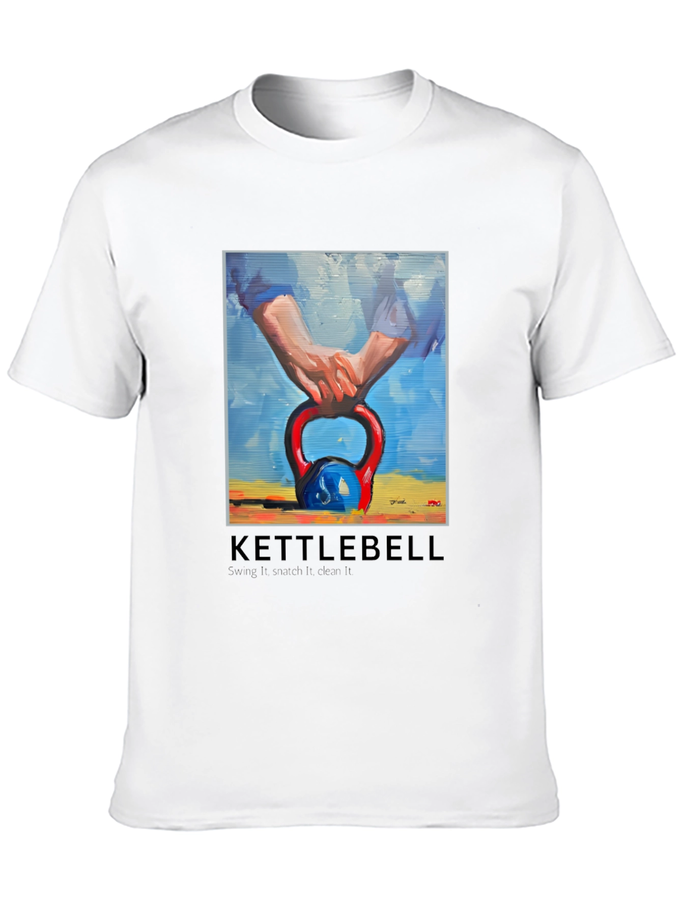 Kettlebell Graphic Tee - Swing It Love It!