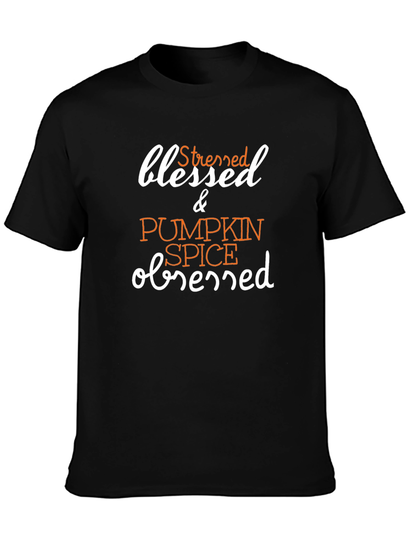 Blessed Stressed & Pumpkin Spice Obsessed T-Shirt