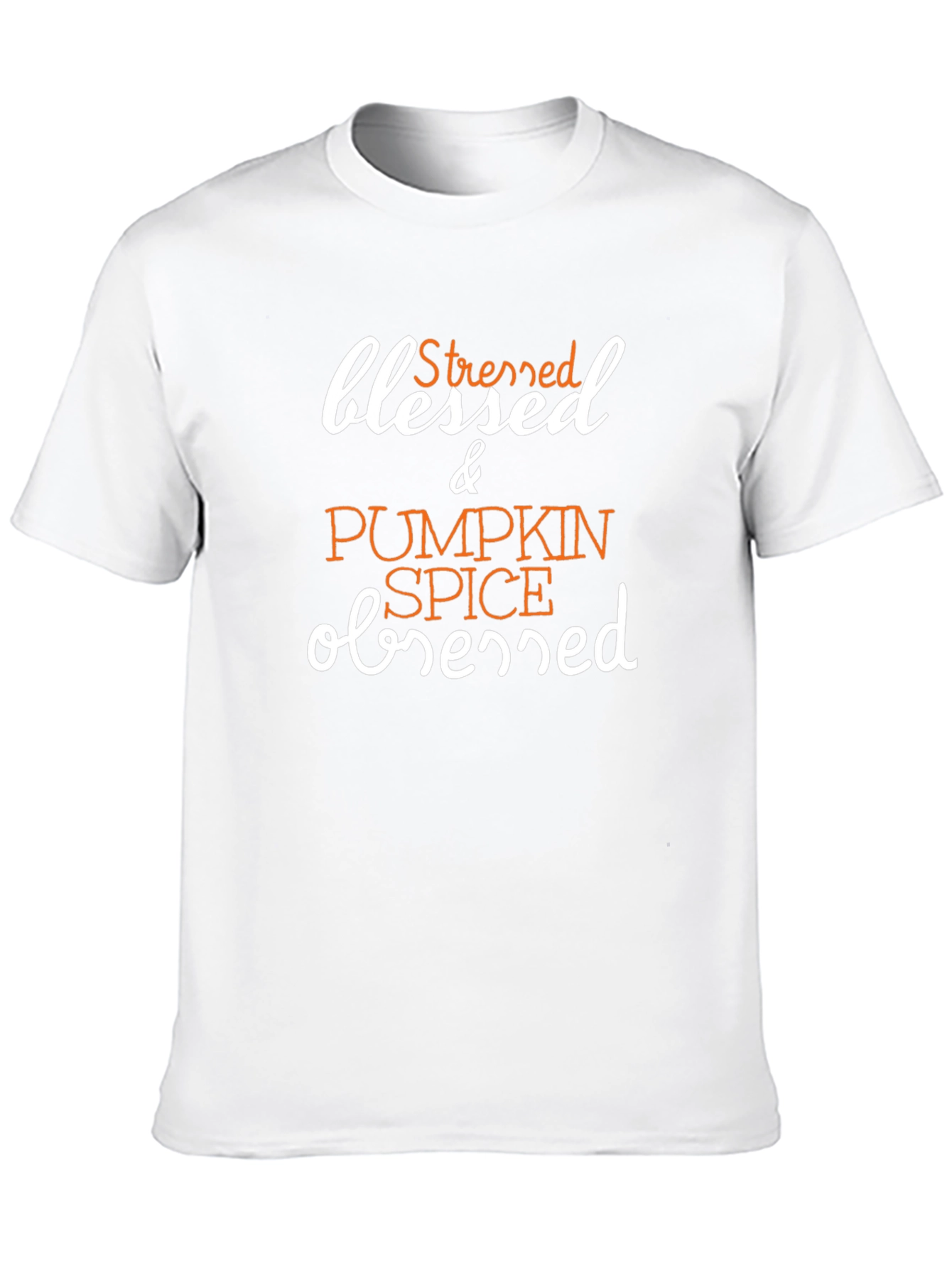 Blessed Stressed & Pumpkin Spice Obsessed T-Shirt