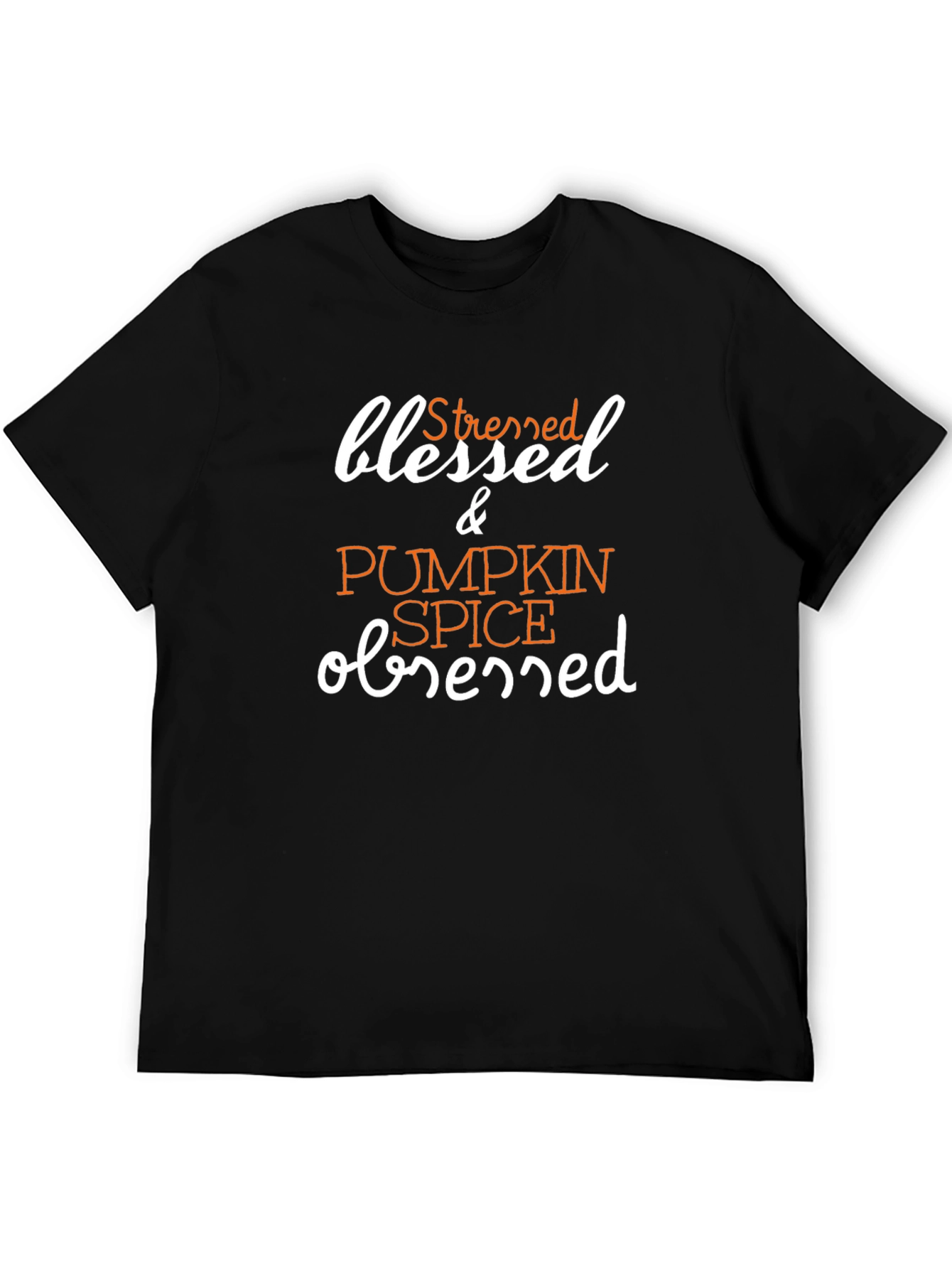 Blessed Stressed & Pumpkin Spice Obsessed T-Shirt