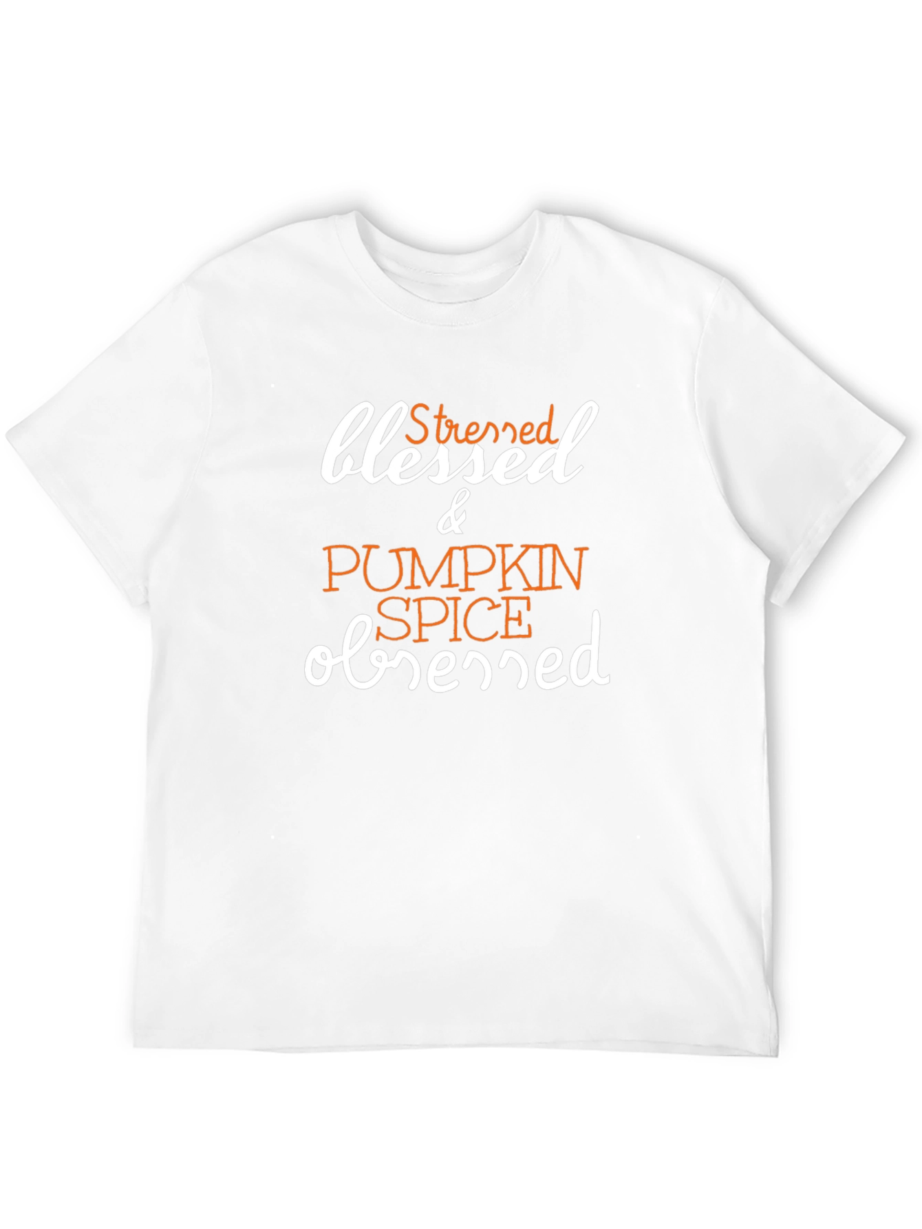 Blessed Stressed & Pumpkin Spice Obsessed T-Shirt