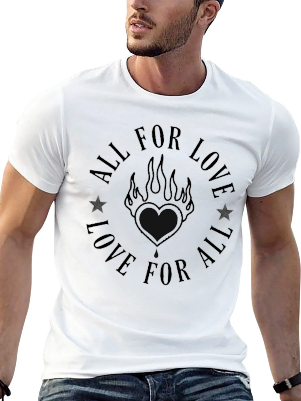 All For Love Graphic T-Shirt