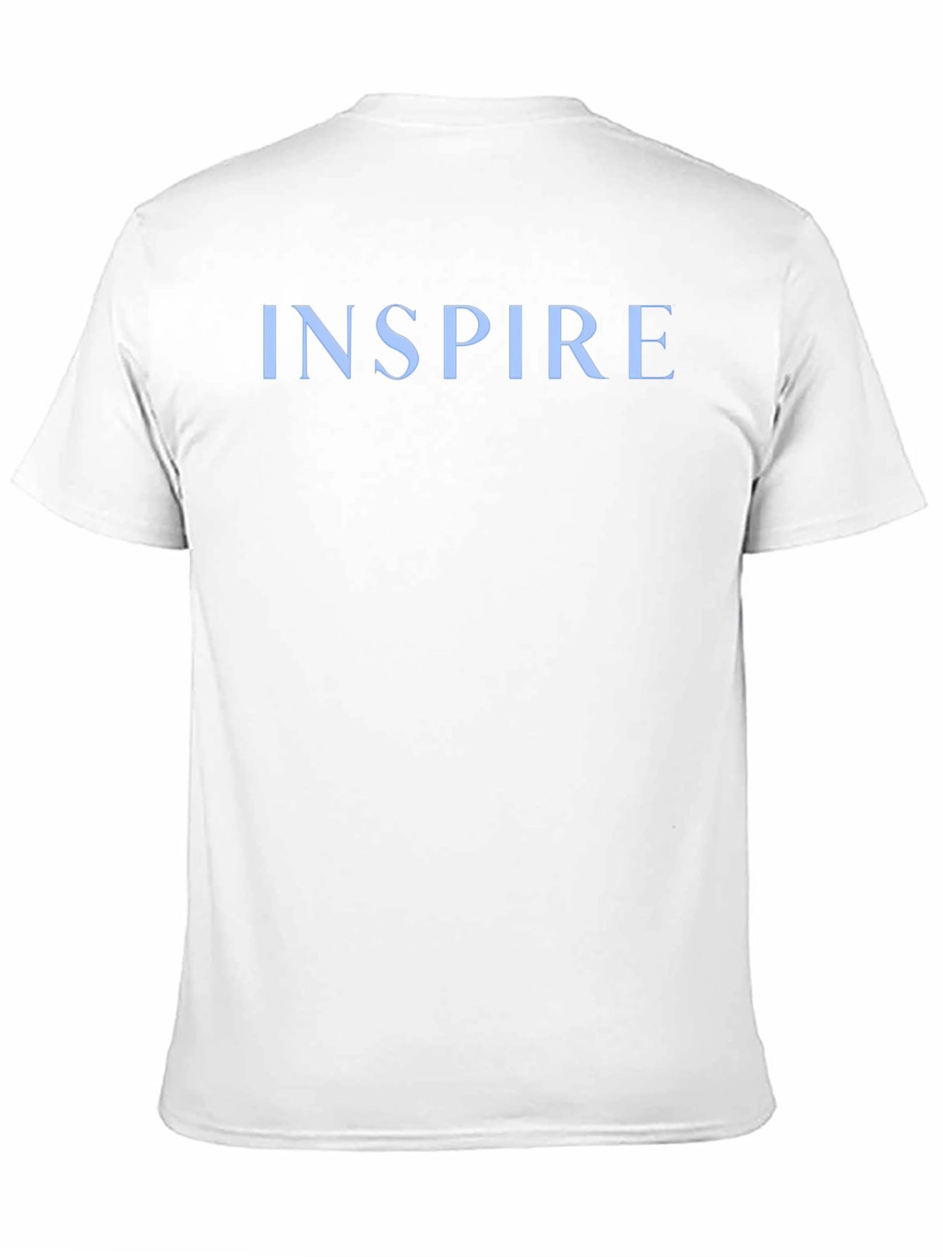 Inspire Graphic Print Black Tee