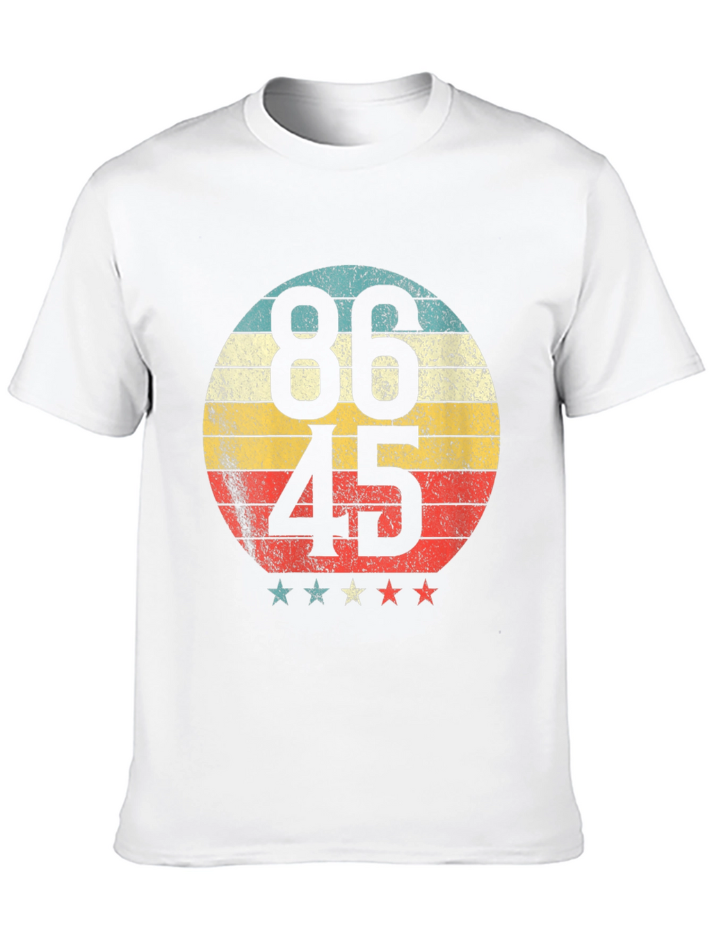 86 45 Retro Graphic Tee - Political Statement T-Shirt