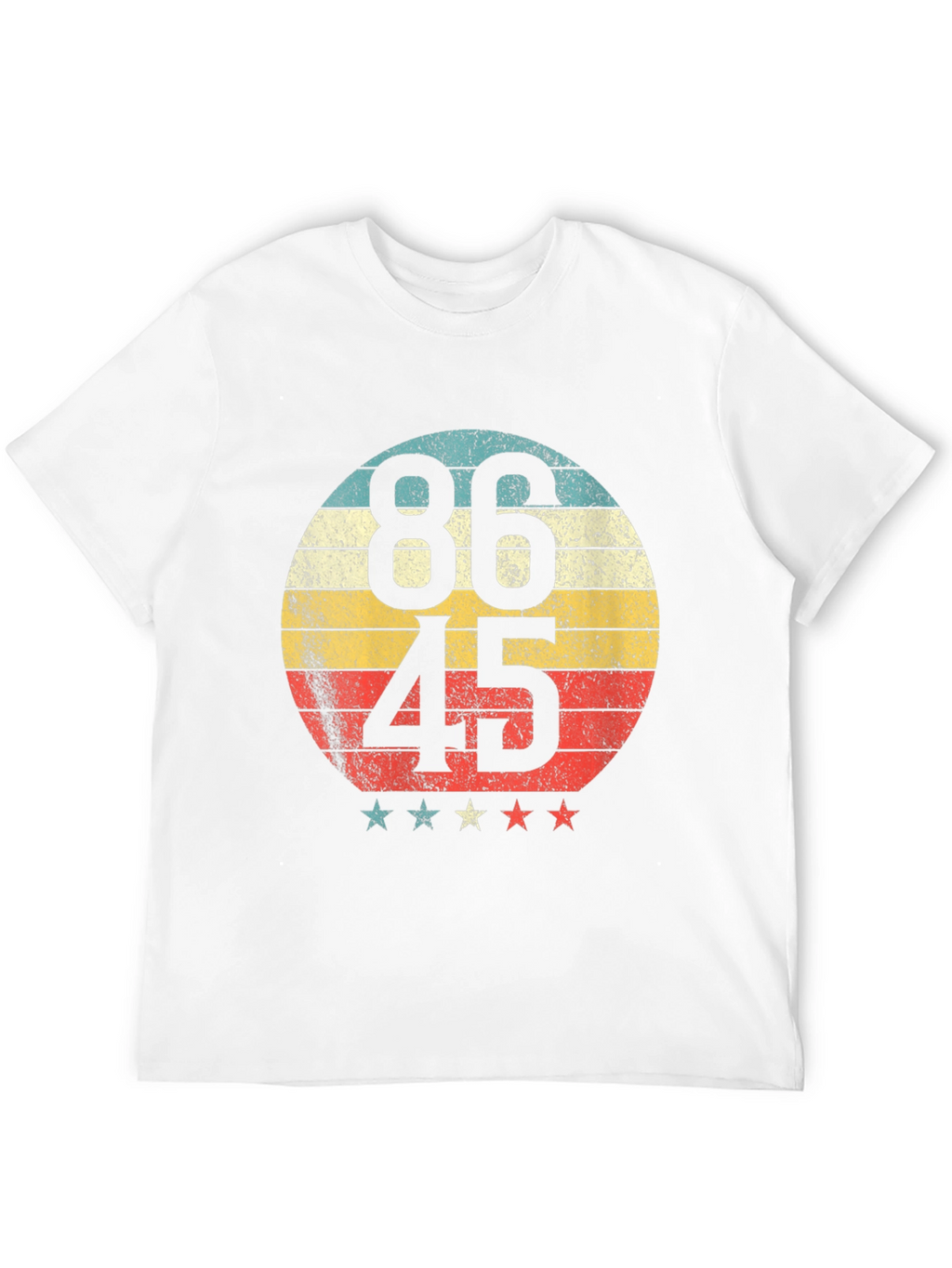 86 45 Retro Graphic Tee - Political Statement T-Shirt