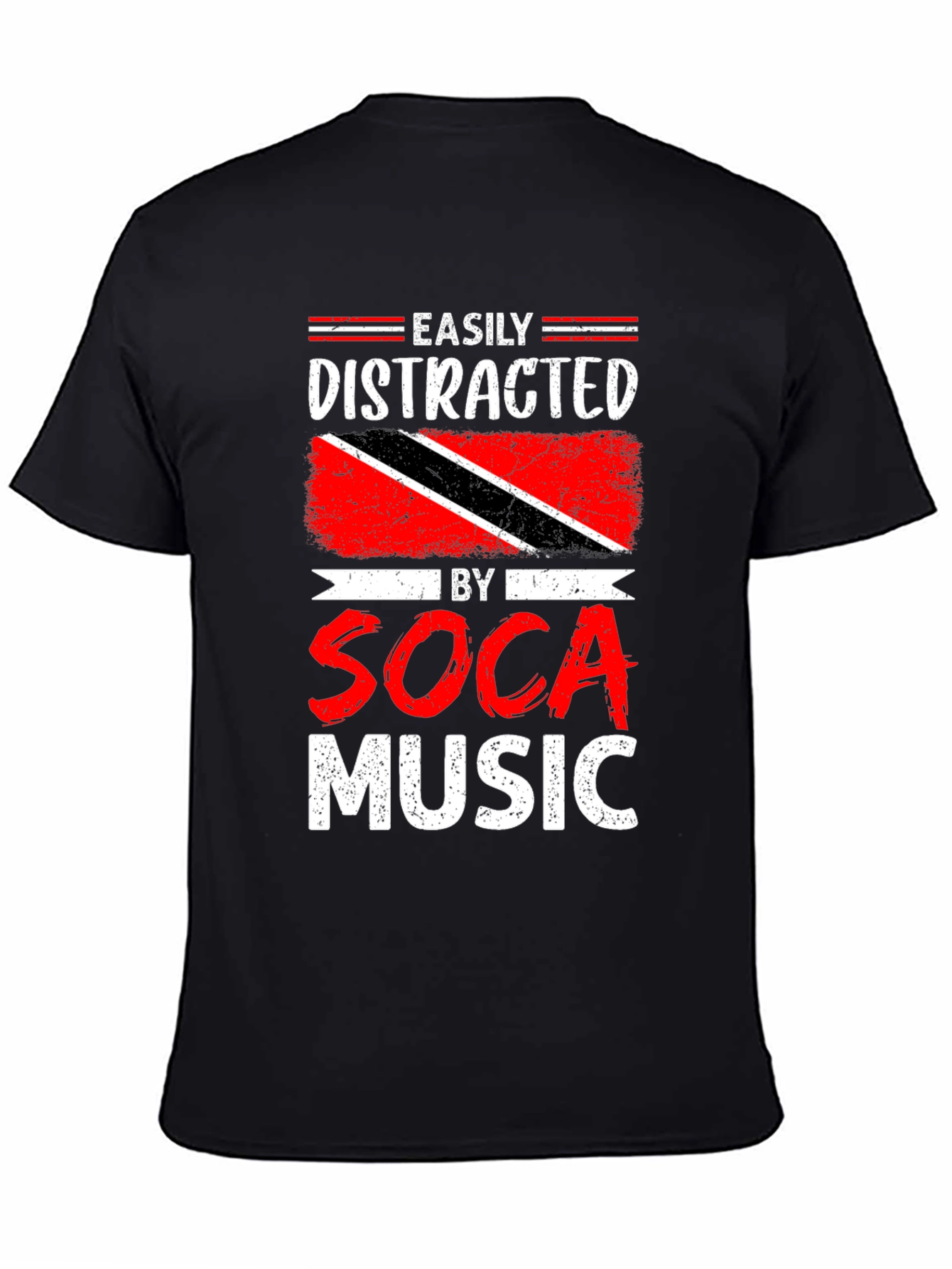 Easily Distracted by Soca Music T-Shirt