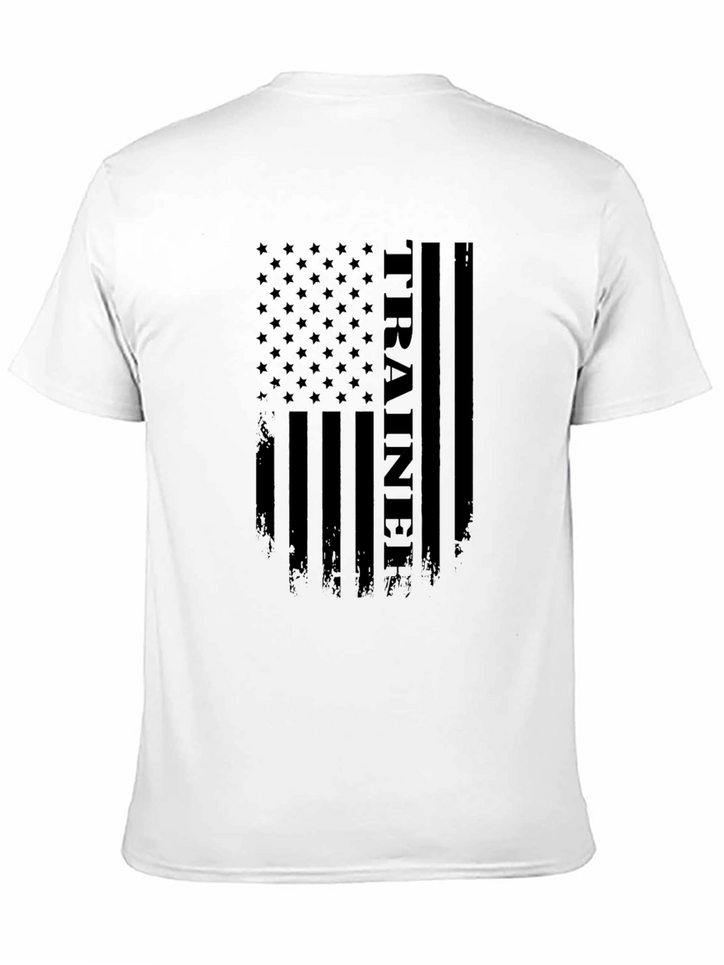 Trainer Flag Graphic Tee - Patriotic Design