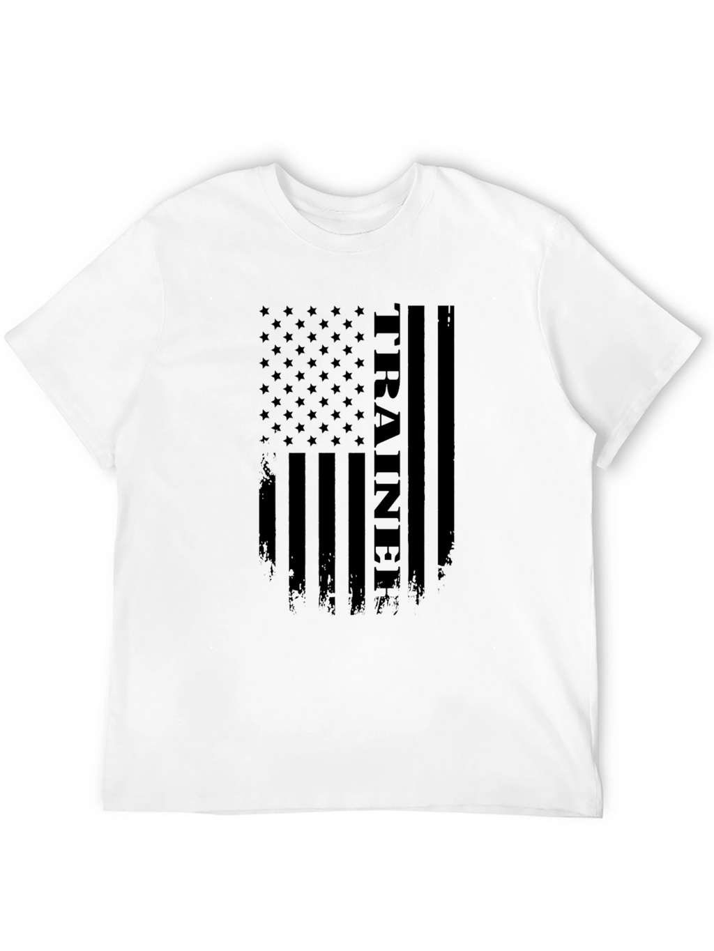 Trainer Flag Graphic Tee - Patriotic Design