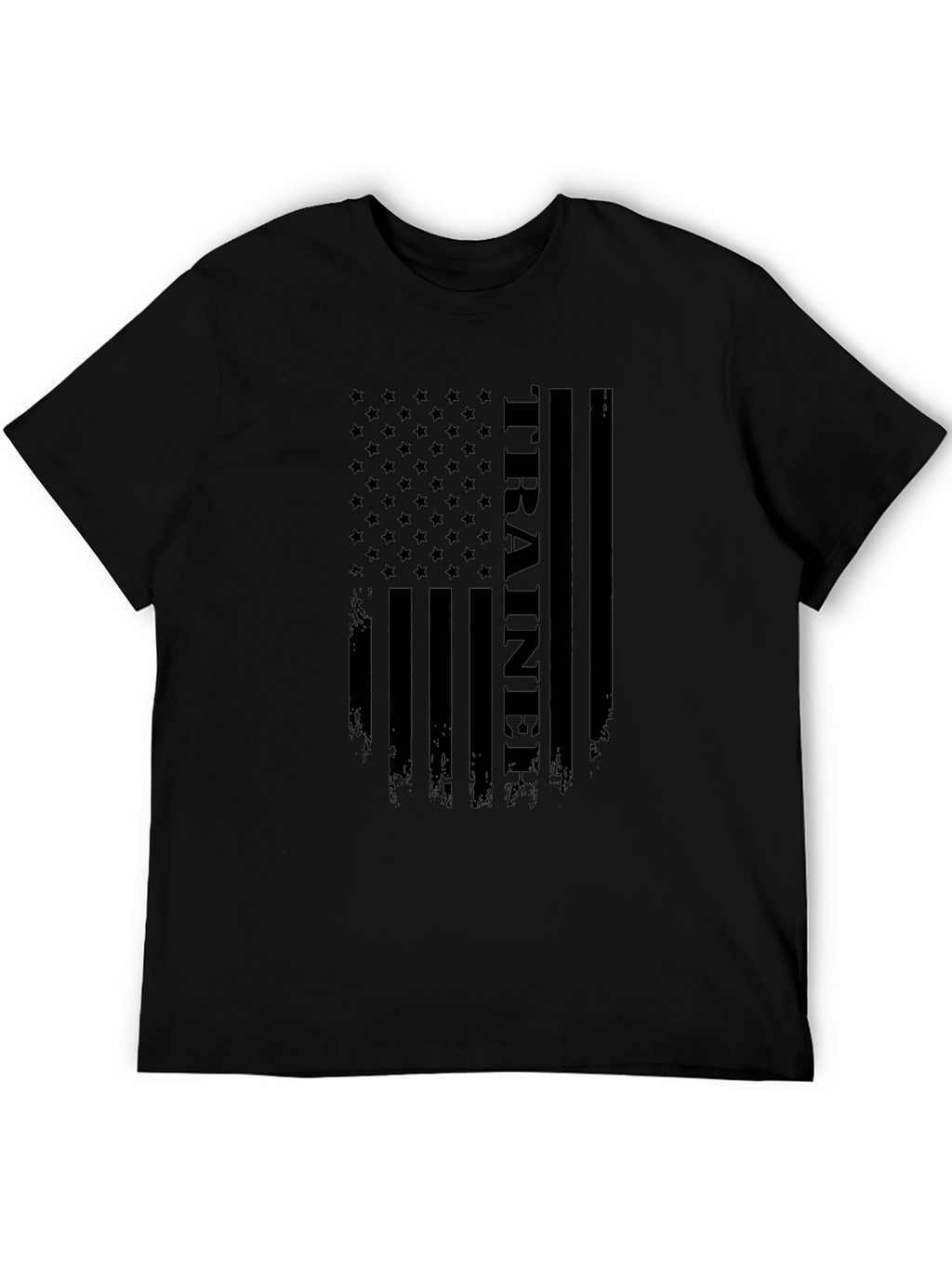 Trainer Flag Graphic Tee - Patriotic Design