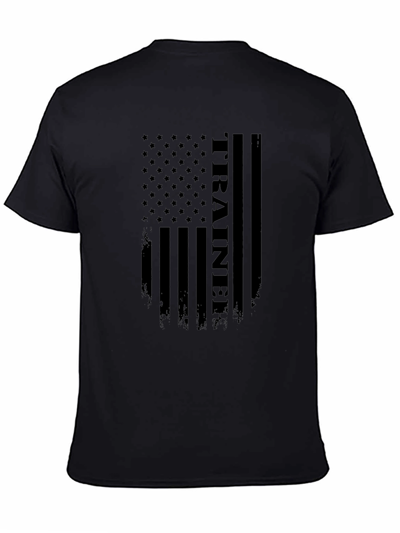 Trainer Flag Graphic Tee - Patriotic Design