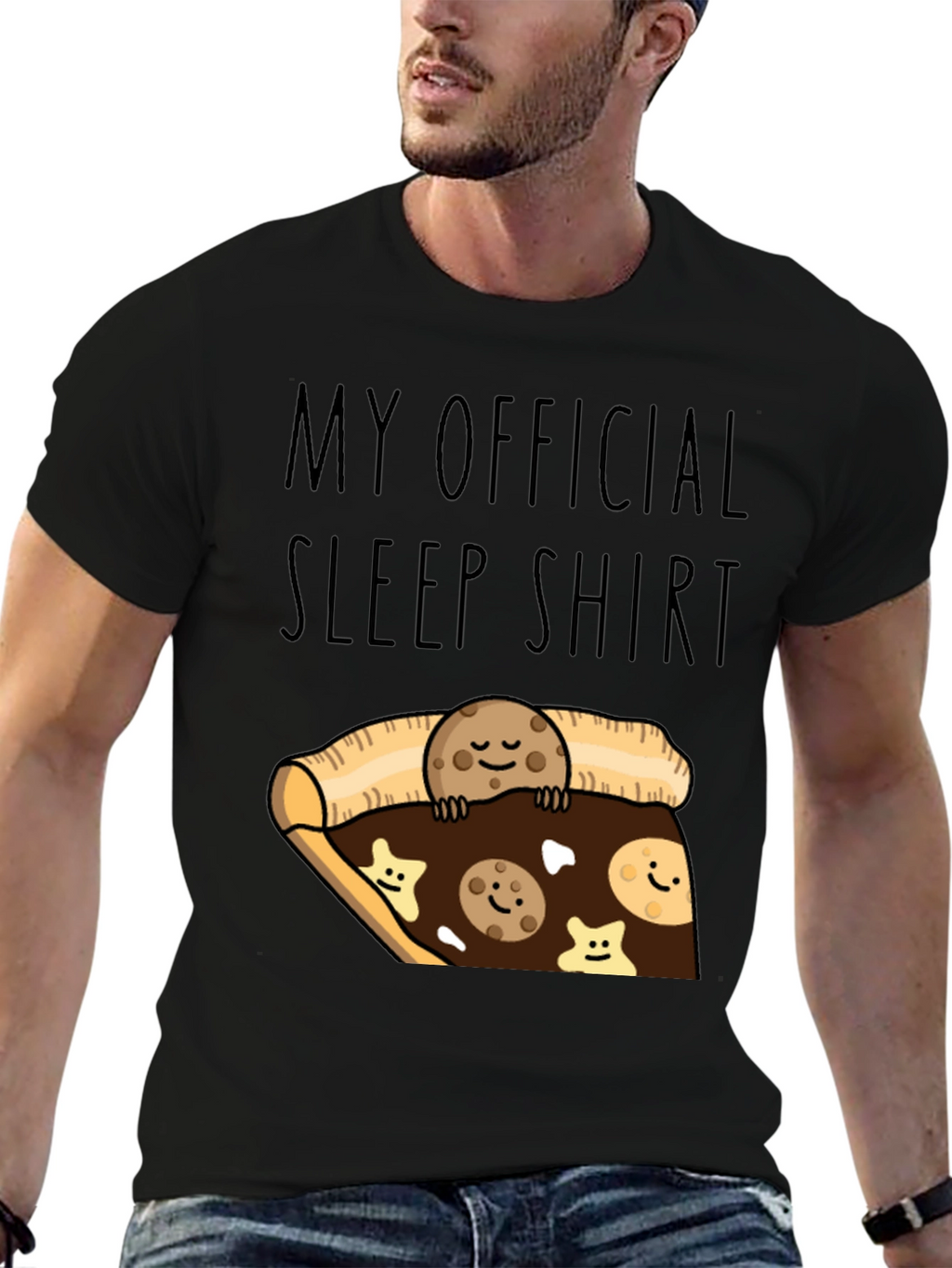 Funny Cookie Sleep Shirt - Official Pajama Tee